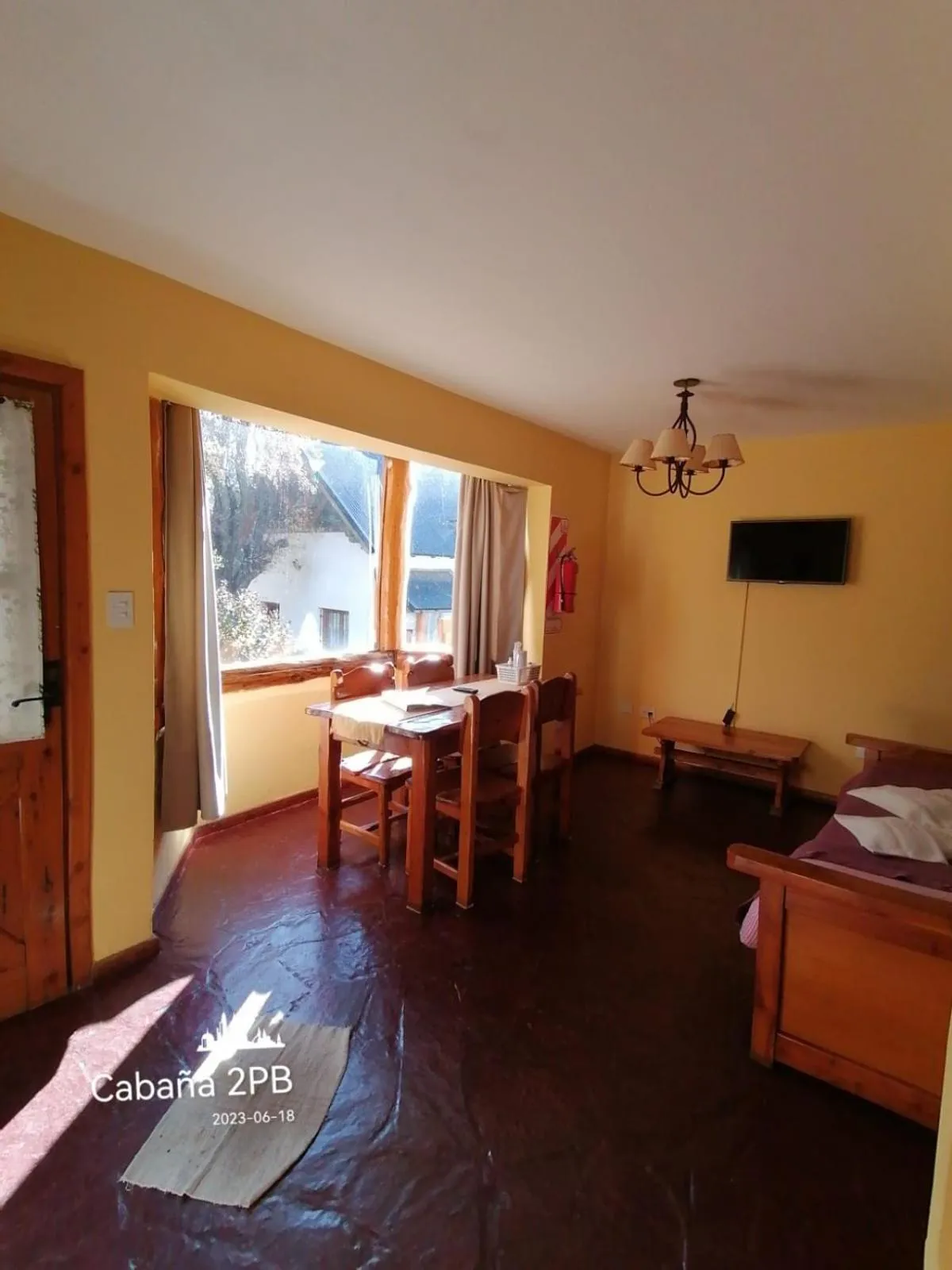 Living room, Bed in Don Justo