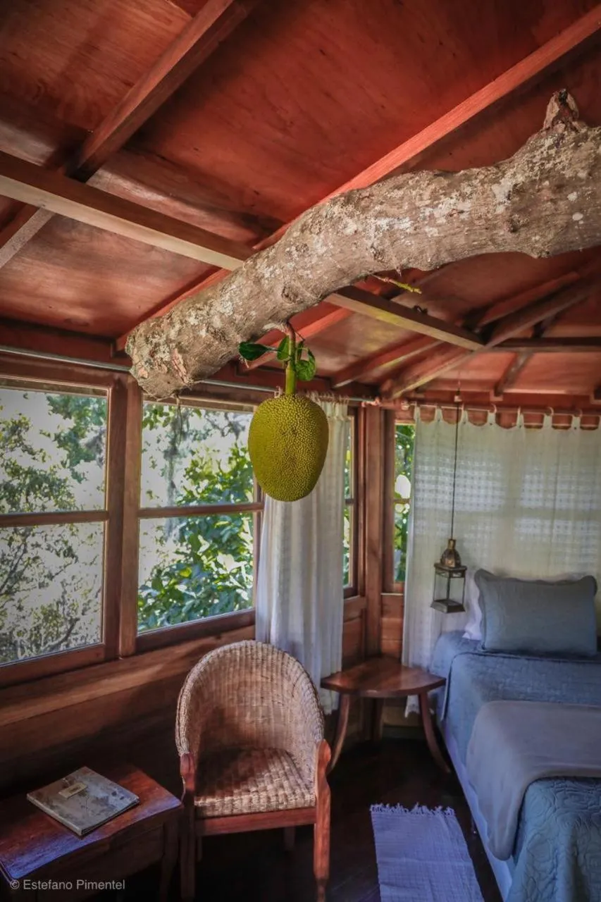 Bed in Lendas do Capão Pousada