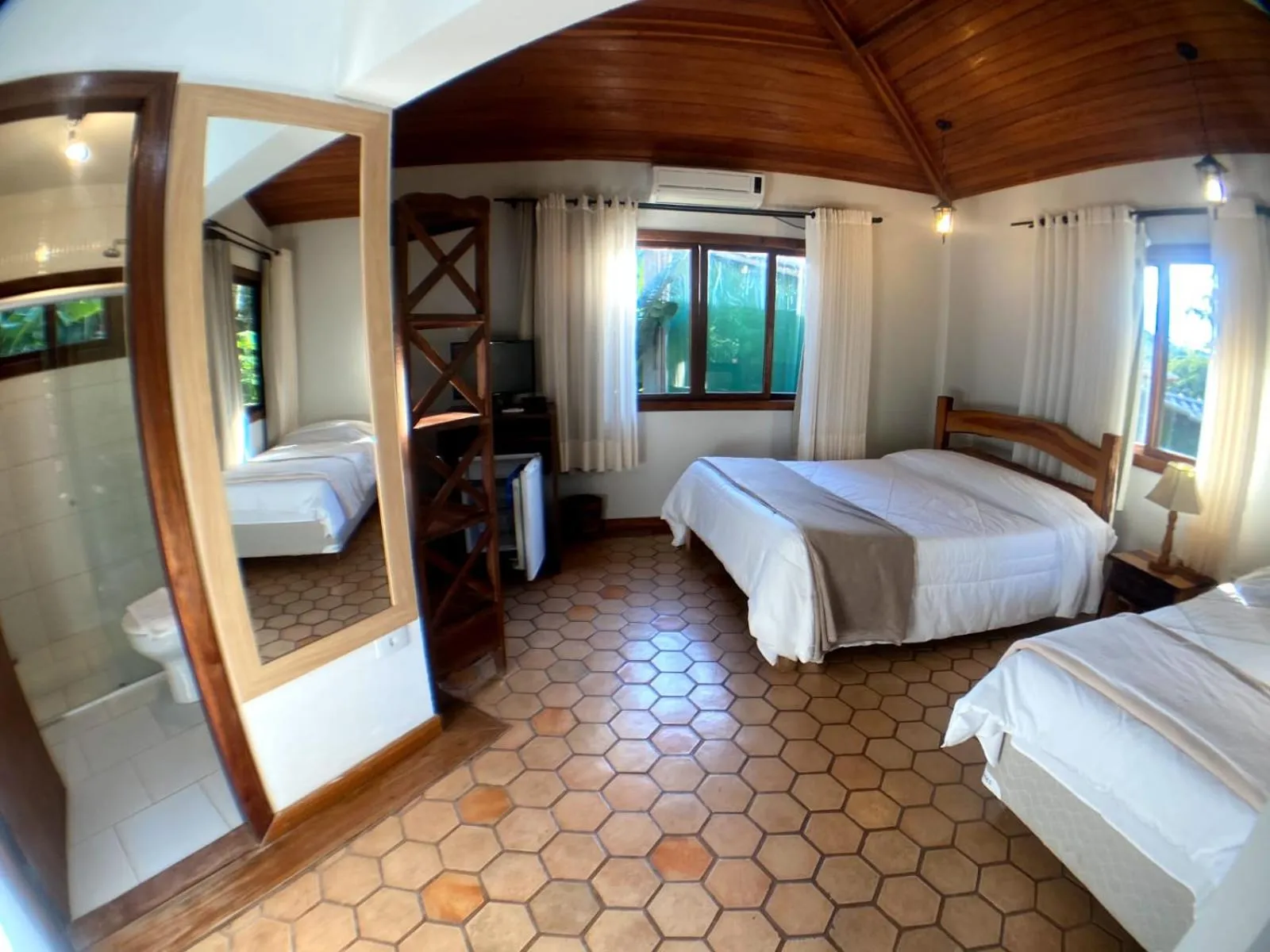 Bed in Lendas do Capão Pousada