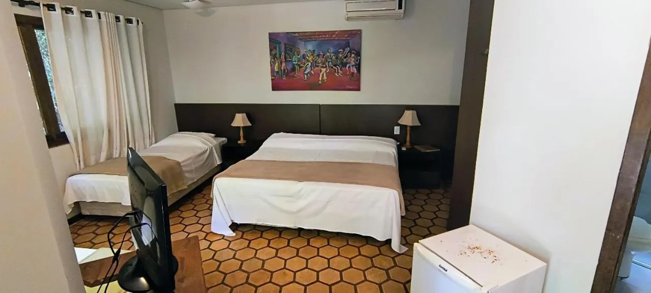 Bed in Lendas do Capão Pousada