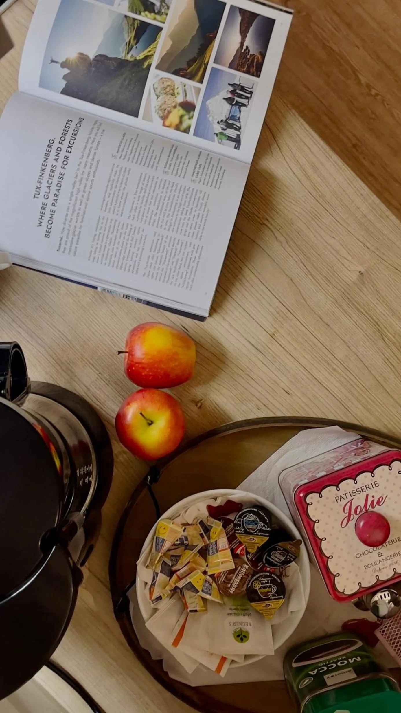 Living room in Restaurant Appartements Almdiele