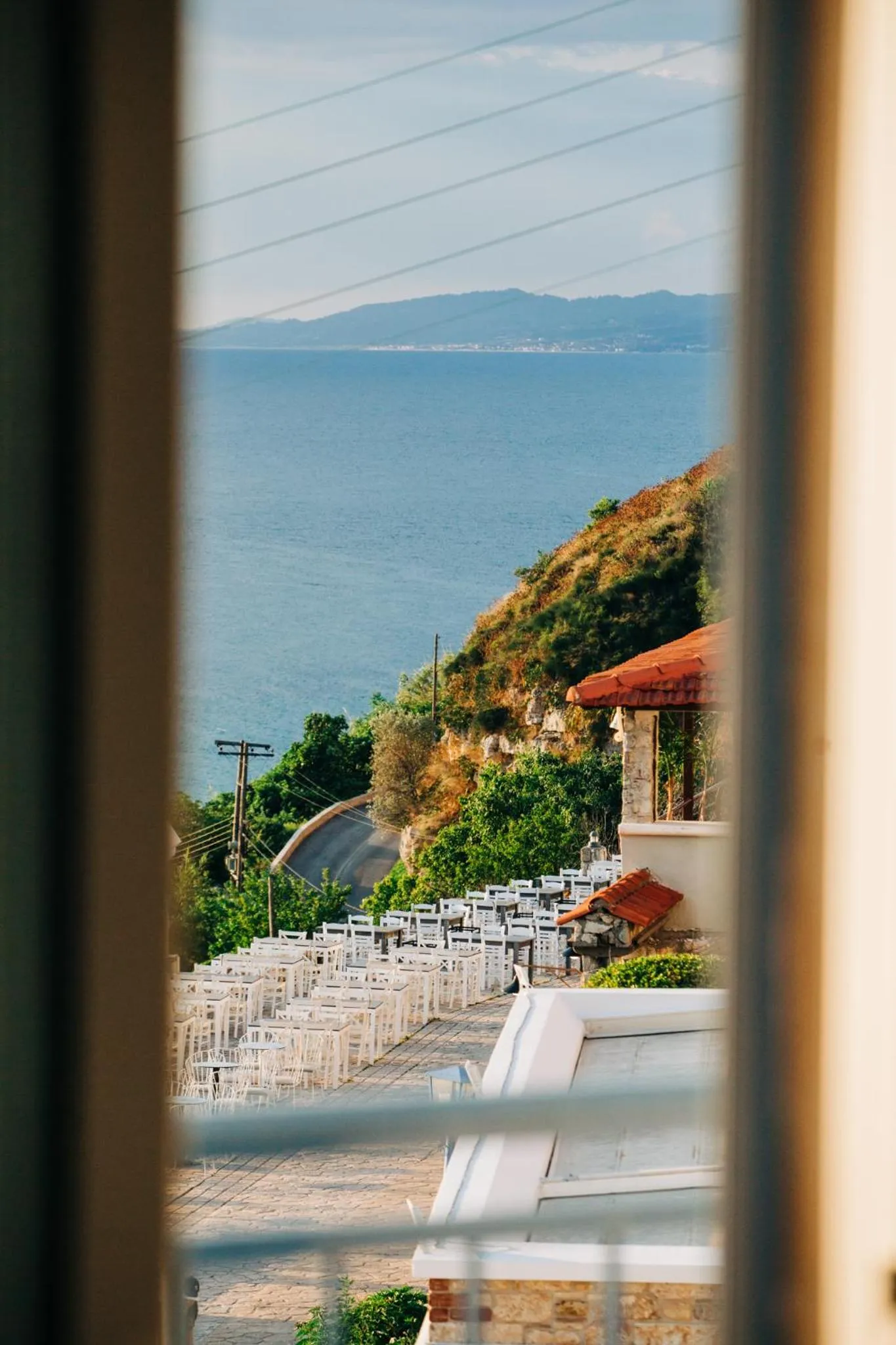Balcony/Terrace in Vrachos Lofts
