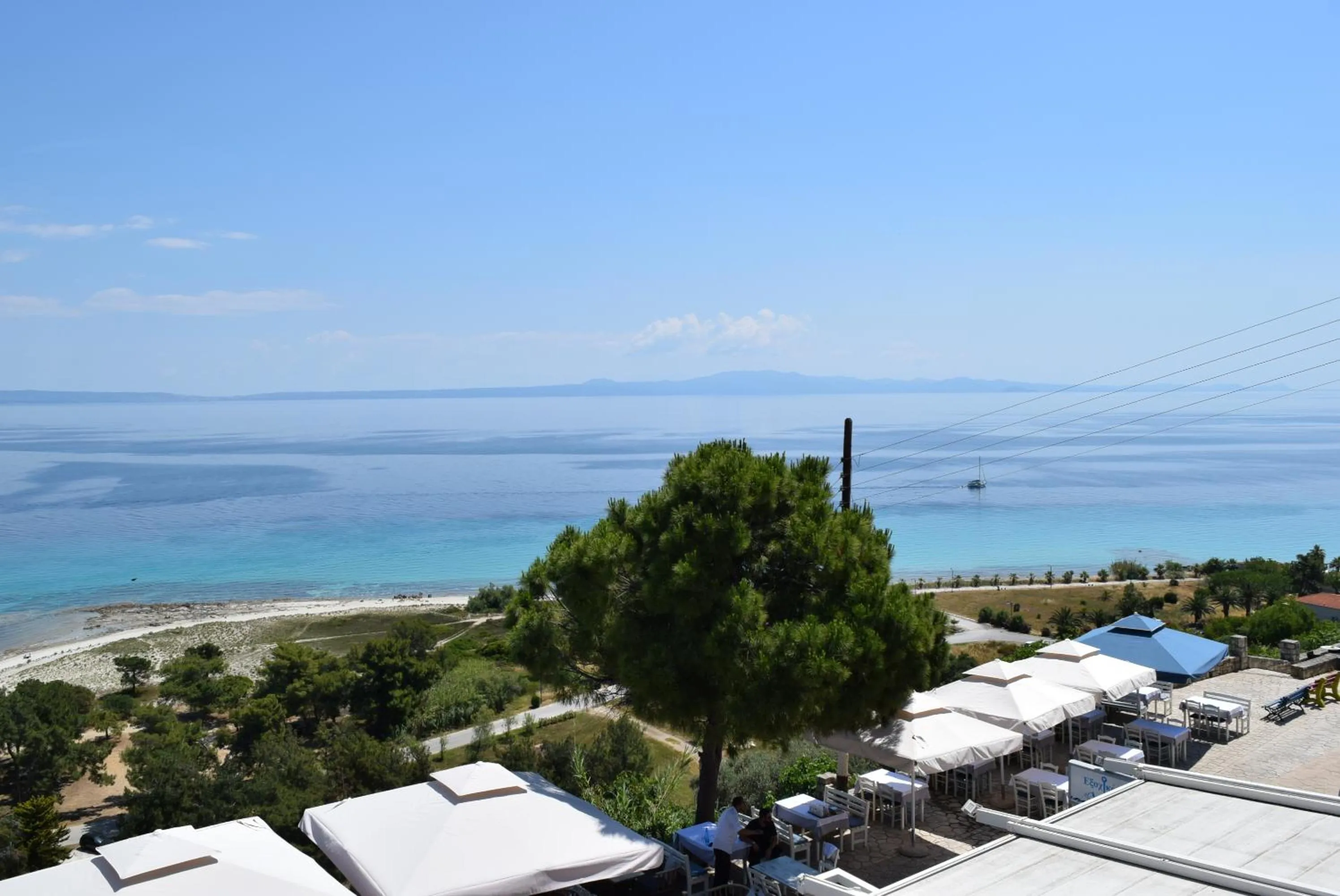 Sea view in Vrachos Lofts