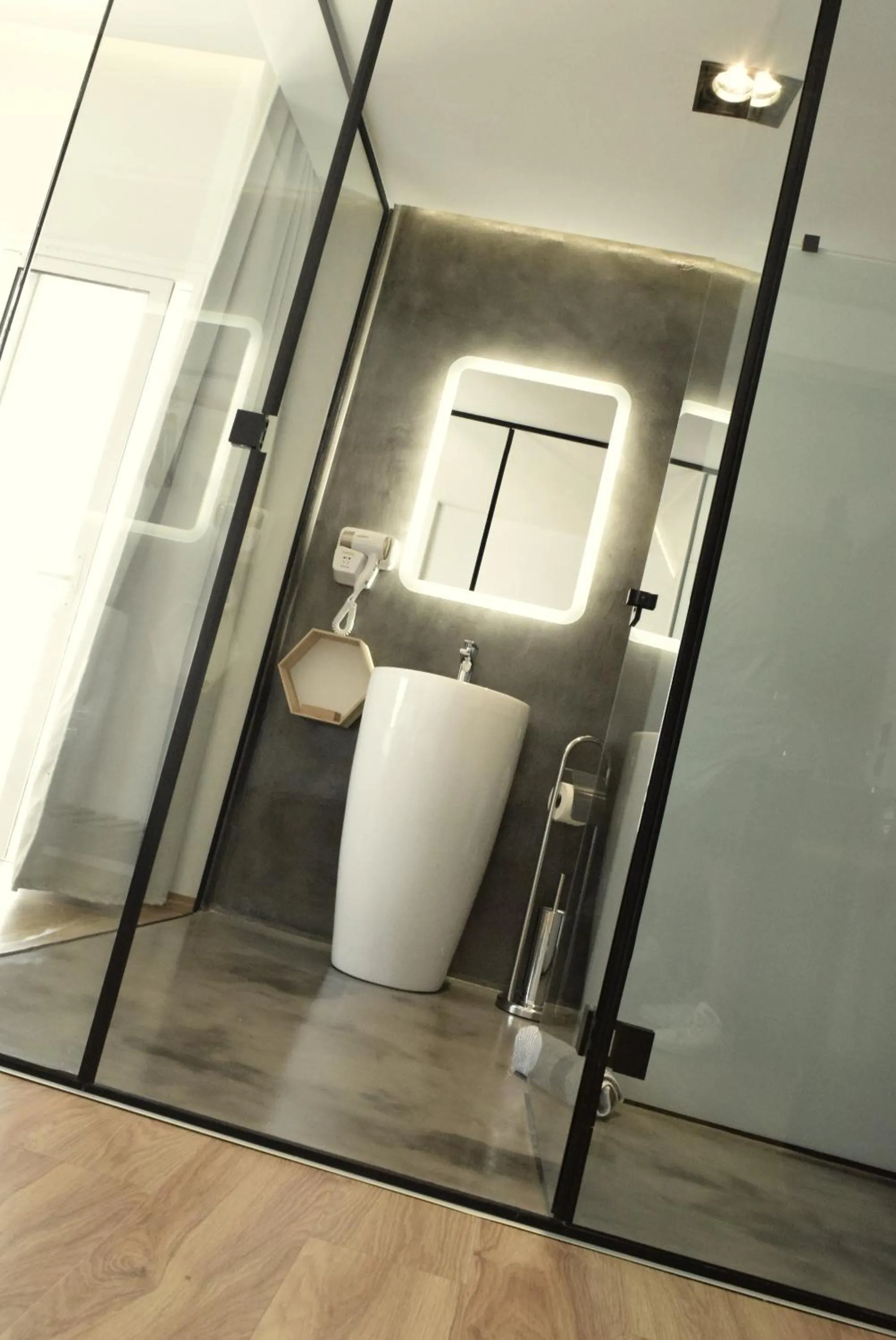 Bathroom in Vrachos Lofts