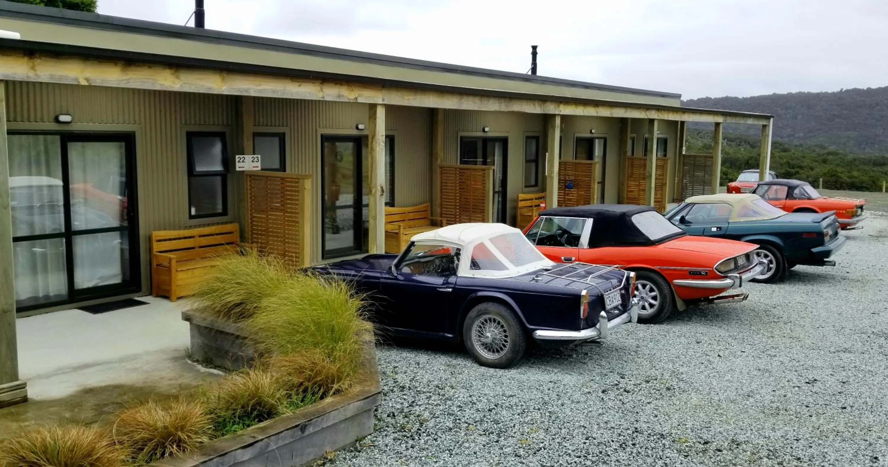 Property building in The Whistling Frog Resort