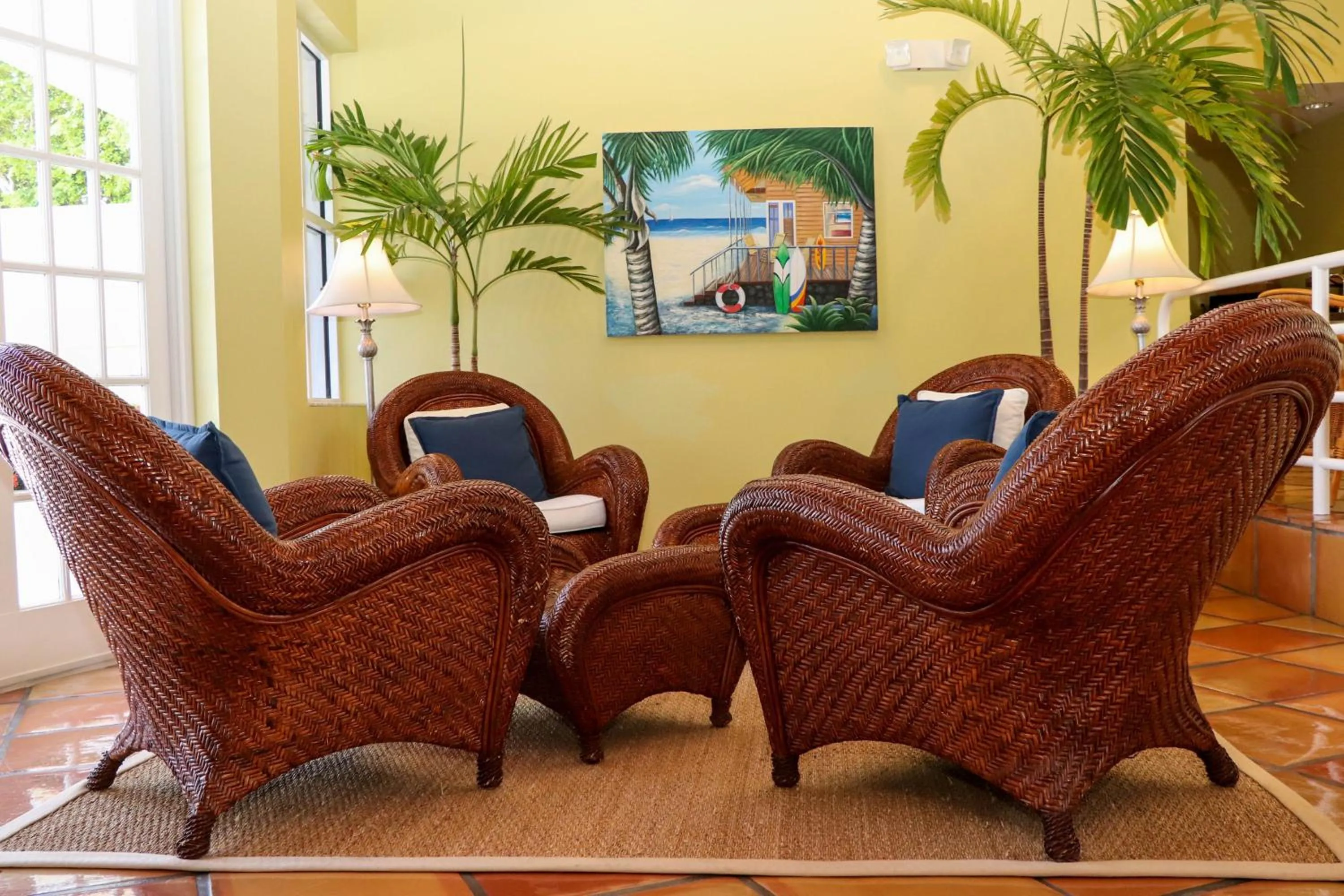 Lobby or reception in Jupiter Waterfront Inn