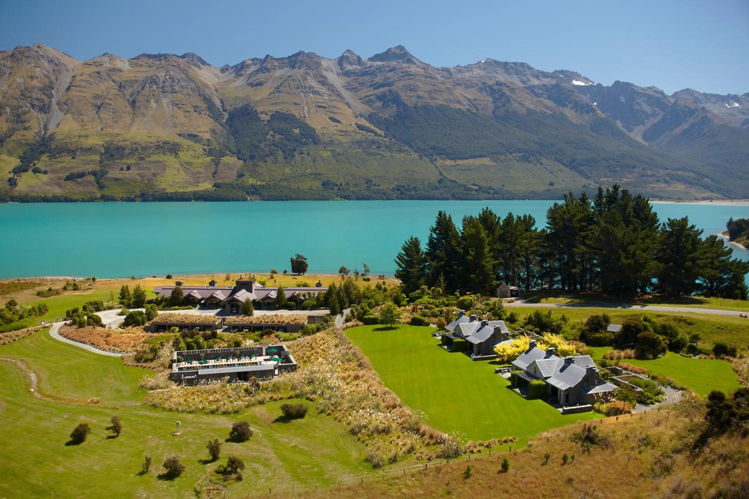 Bird's eye view in Blanket Bay