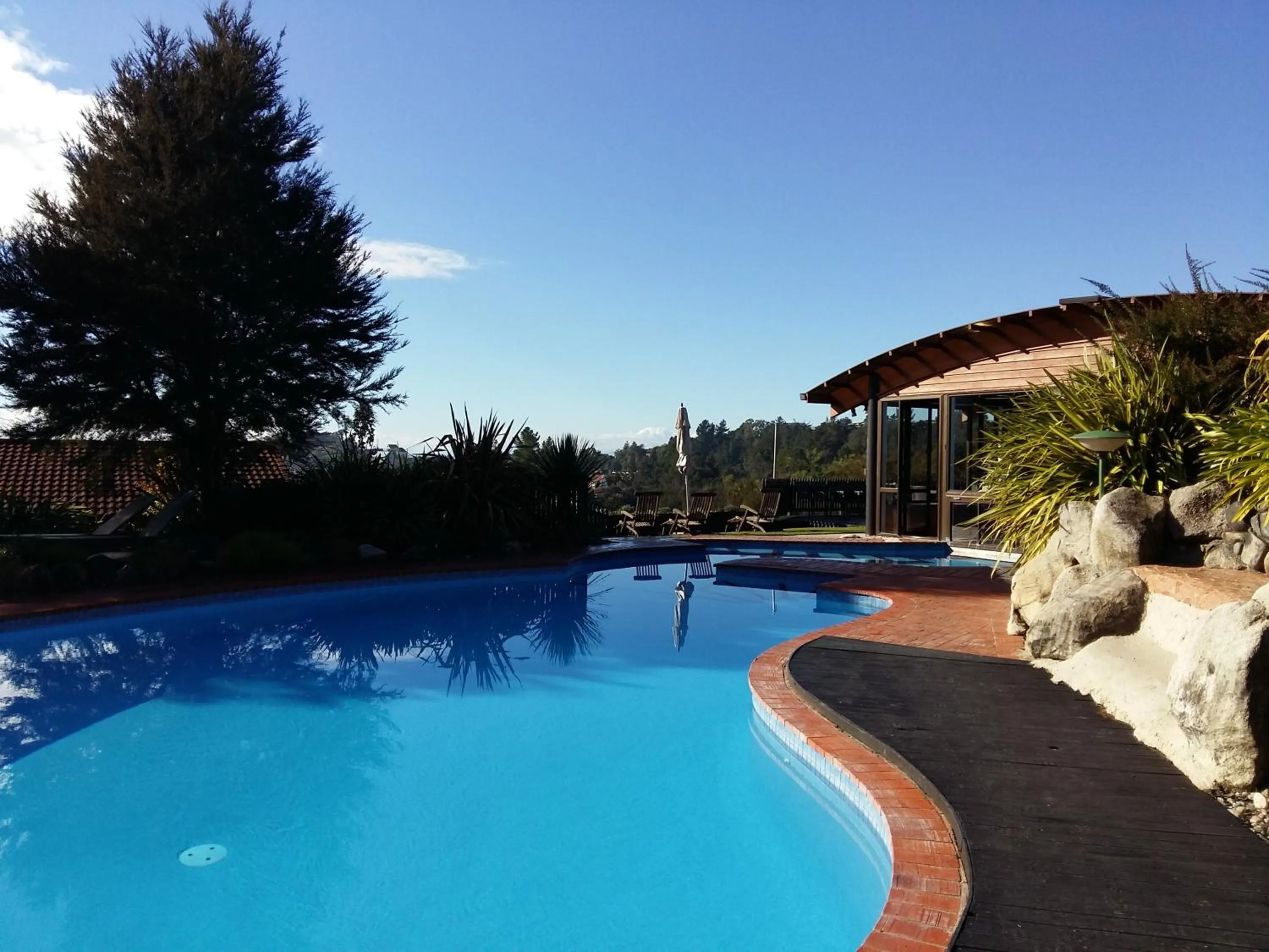 On site in Kimi Ora Eco Resort