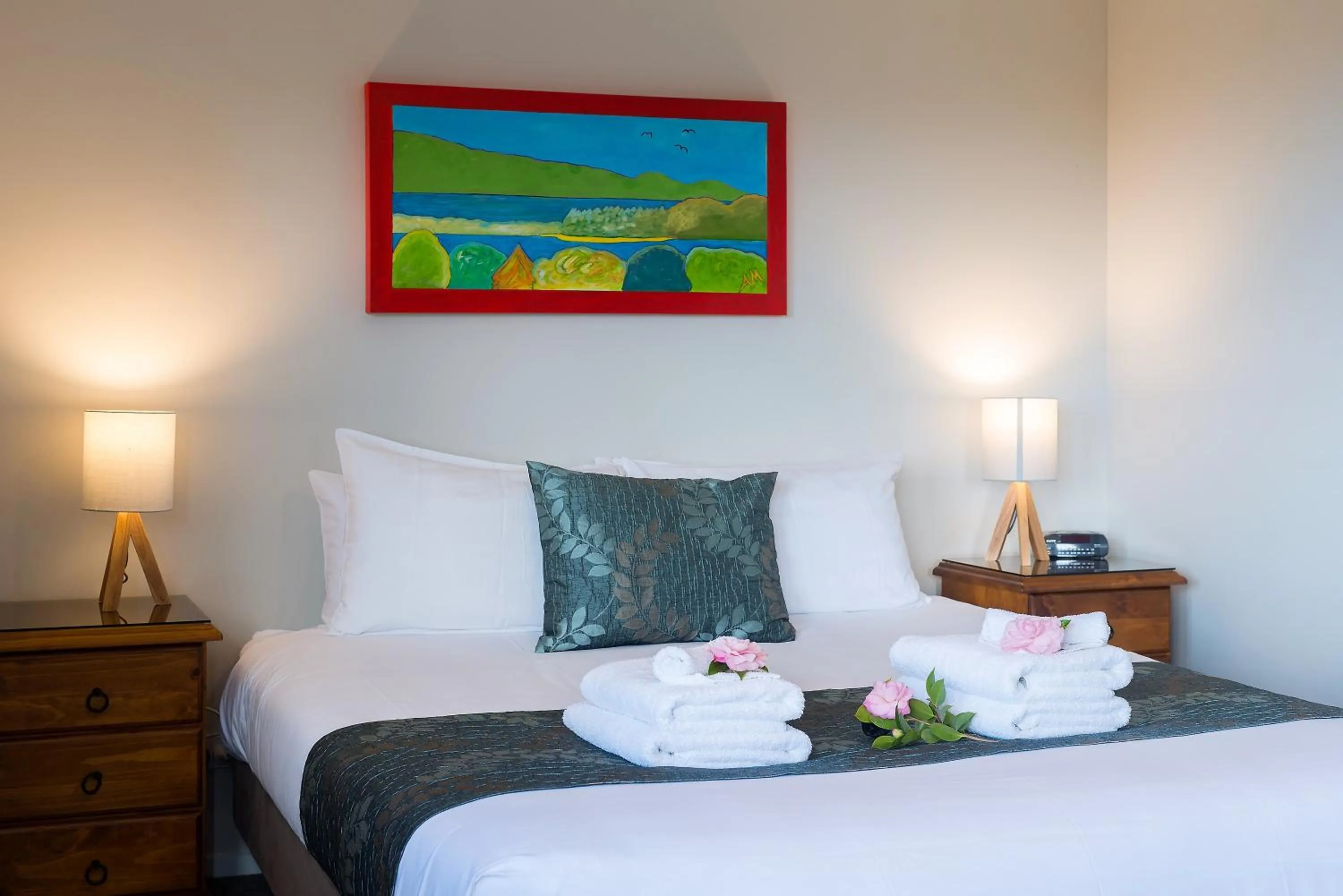 Bedroom, Bed in Kimi Ora Eco Resort