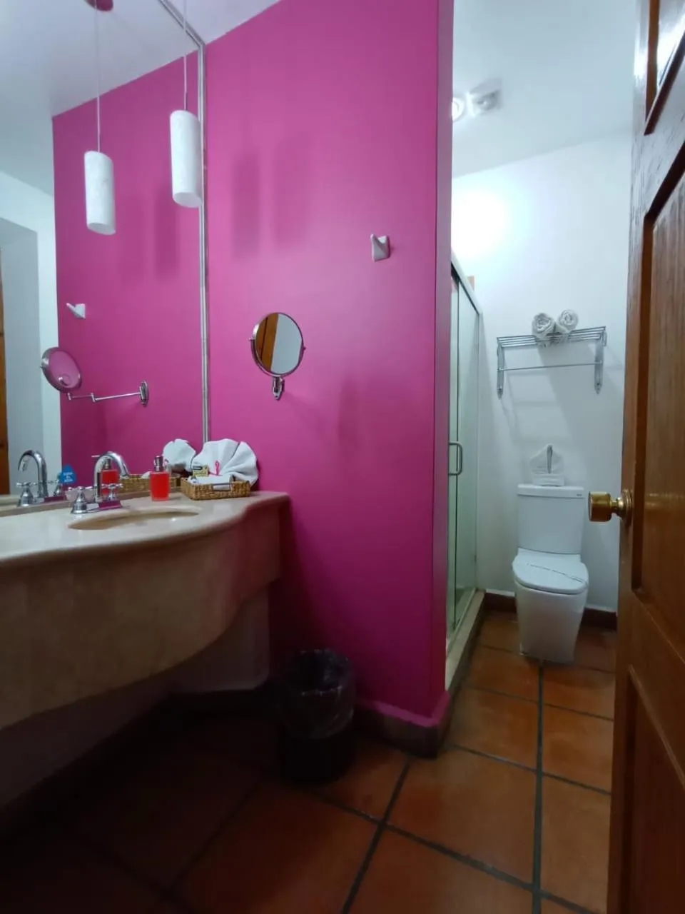 Shower in La Casa de los Patios Hotel & Spa