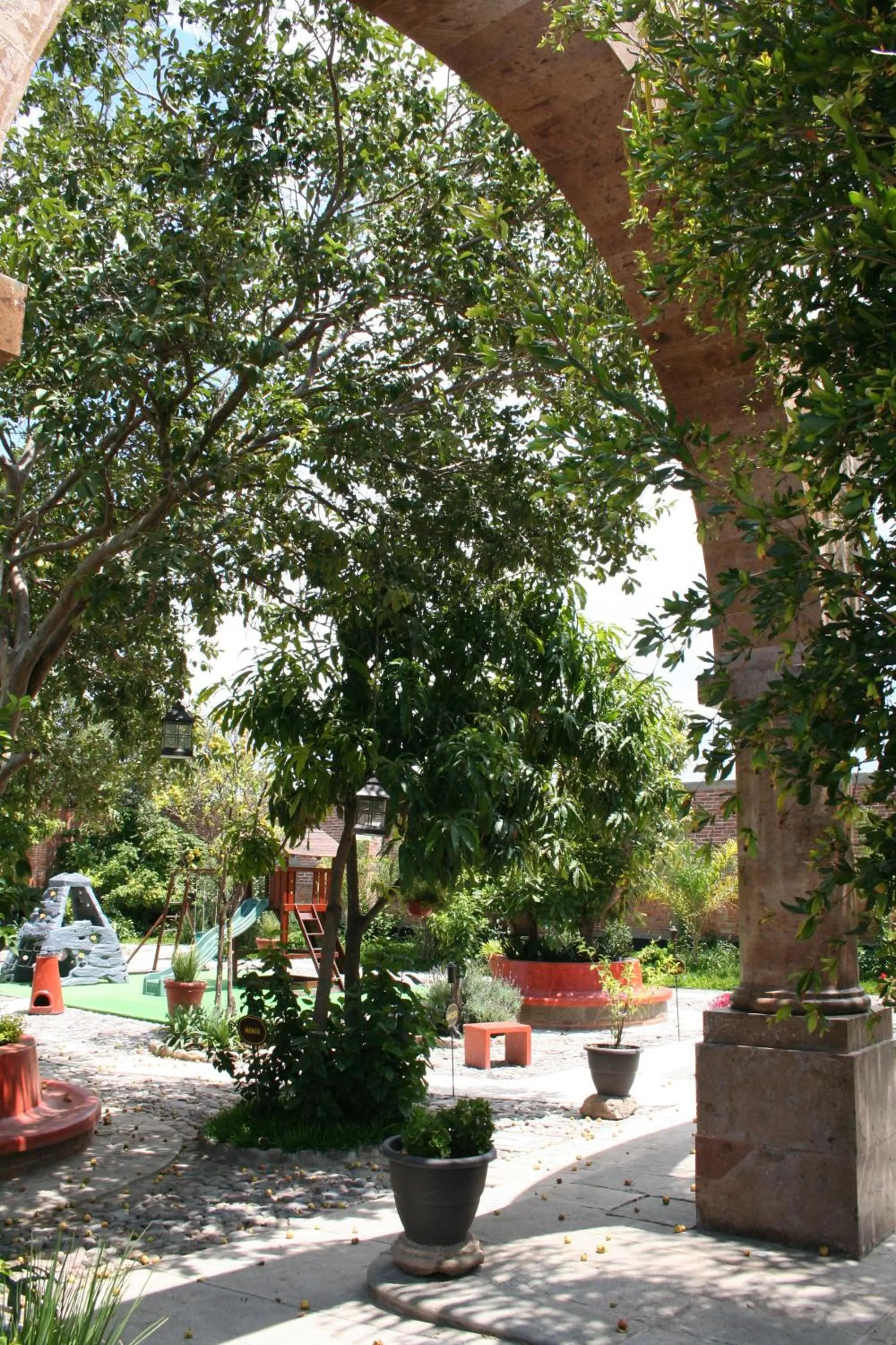 Garden in La Casa de los Patios Hotel & Spa