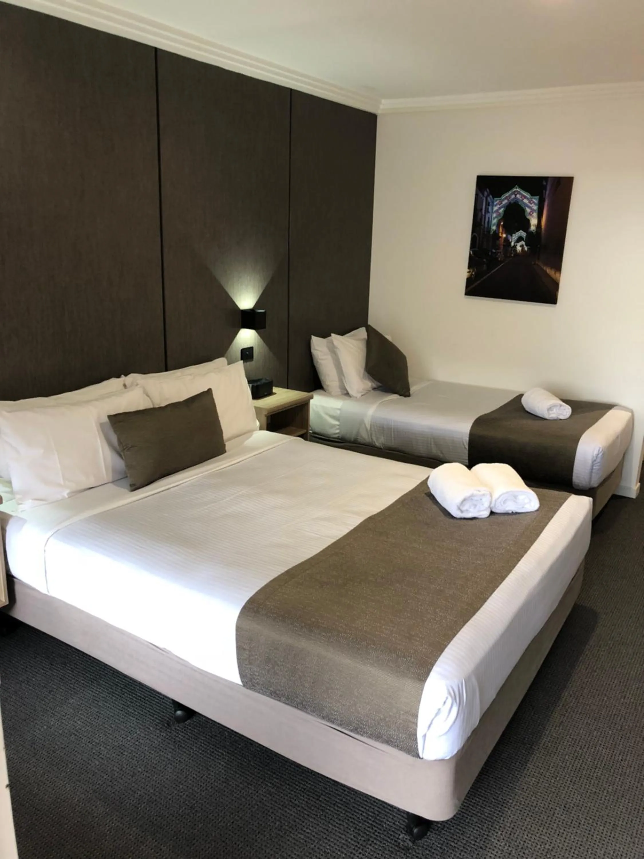 Bedroom, Bed in Huskisson Beach Motel