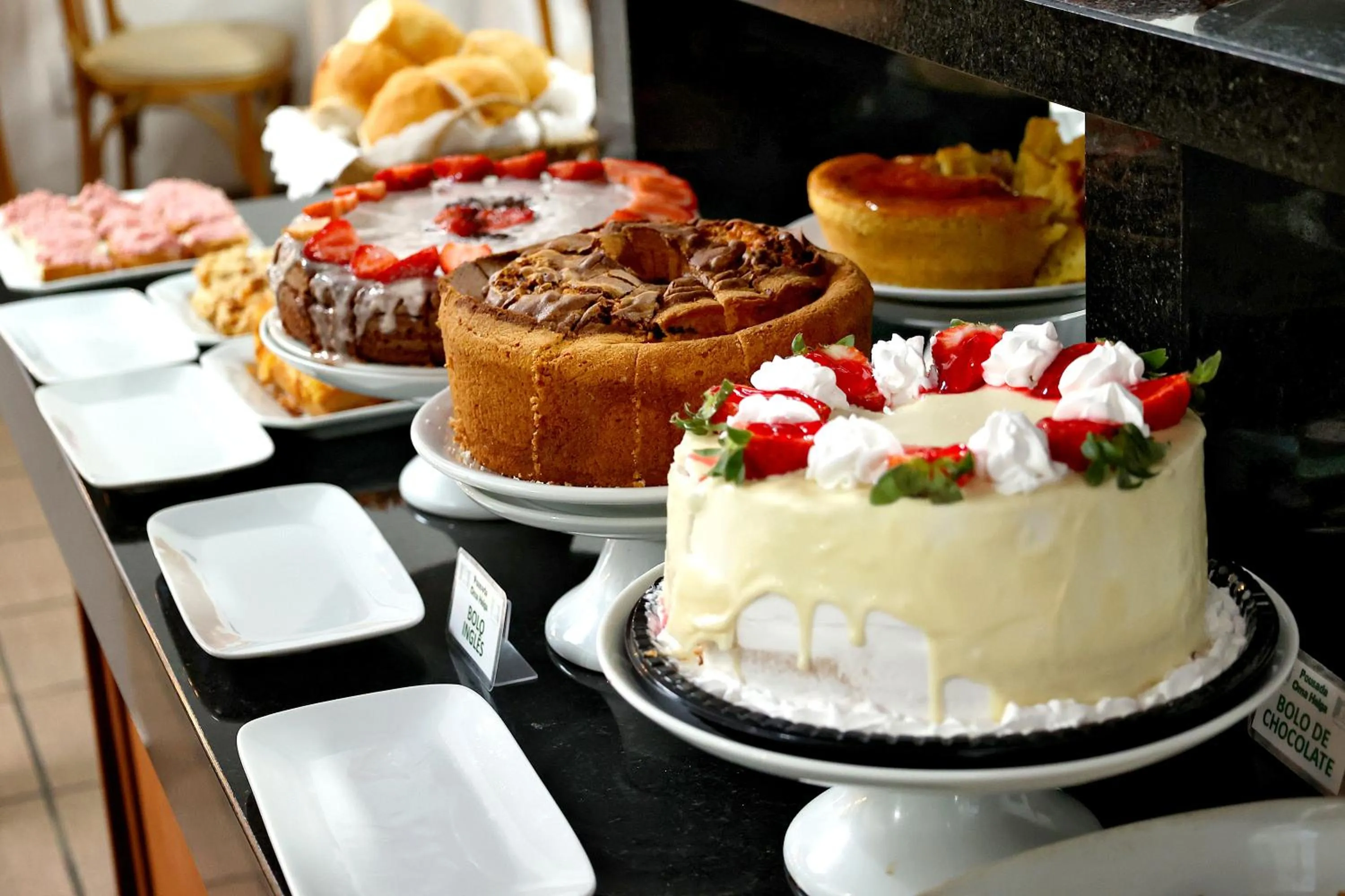 Breakfast in Pousada Oma Helga