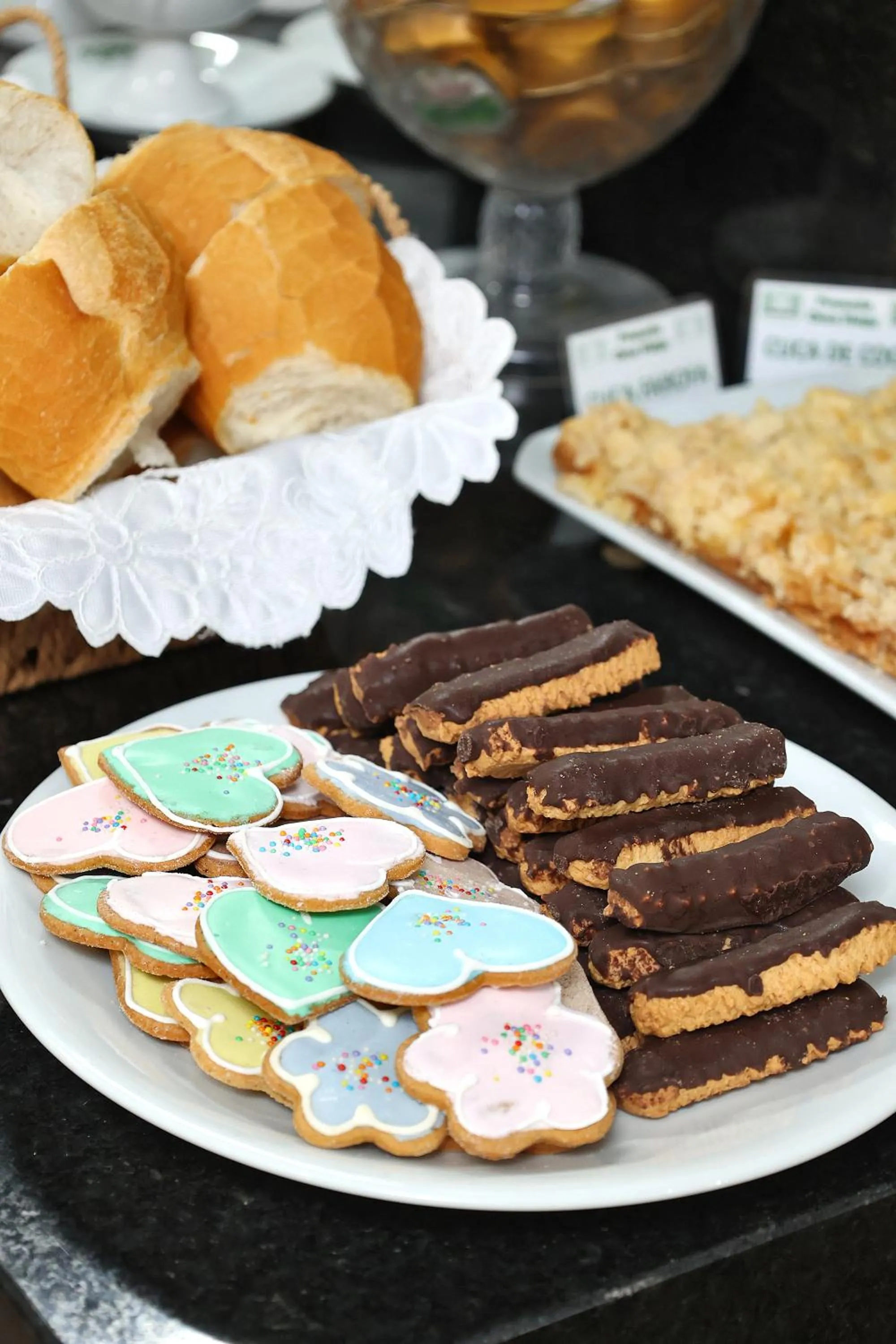 Breakfast in Pousada Oma Helga