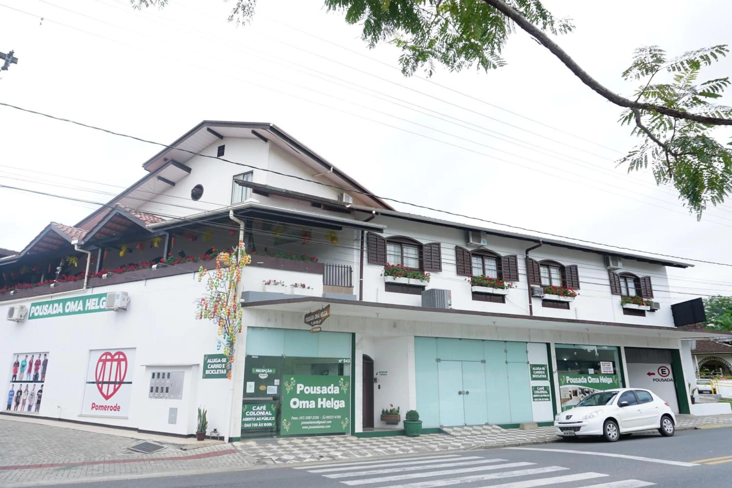 Property building in Pousada Oma Helga