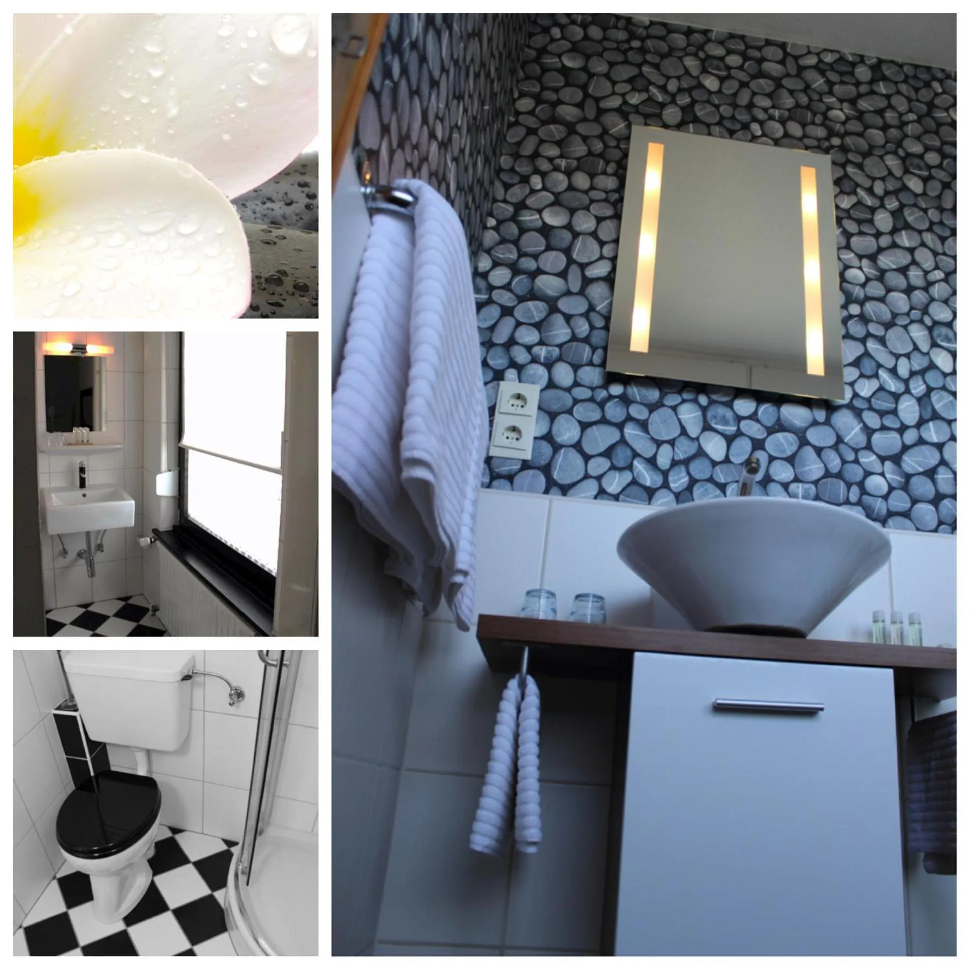 Shower in Hotel Palatino