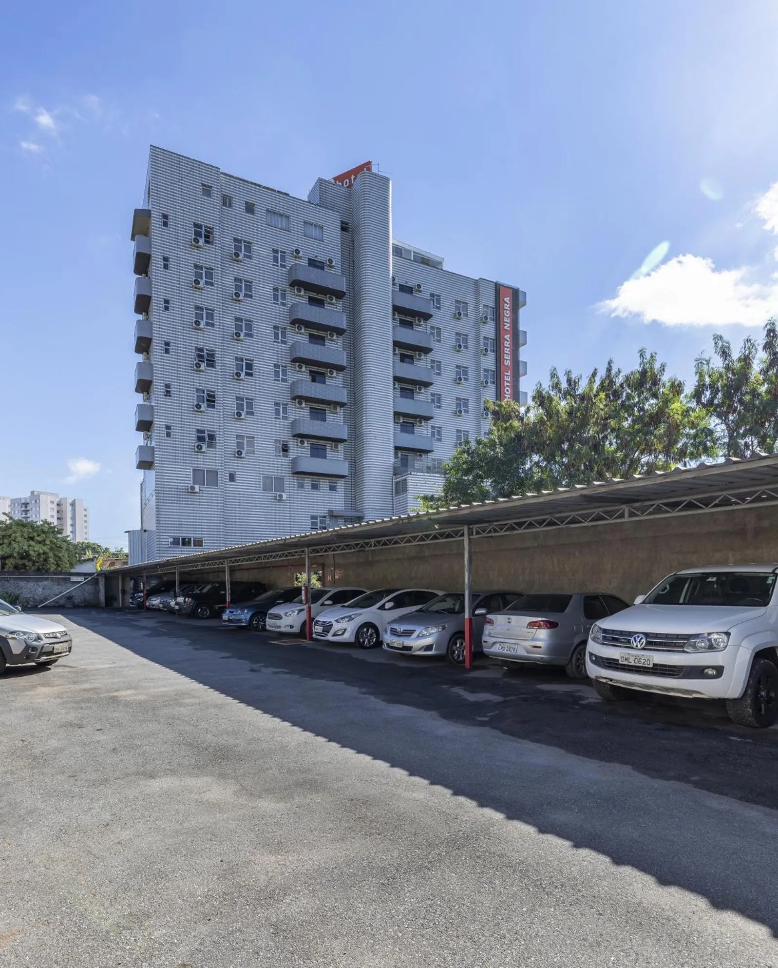 Patio in Hotel Serra Negra