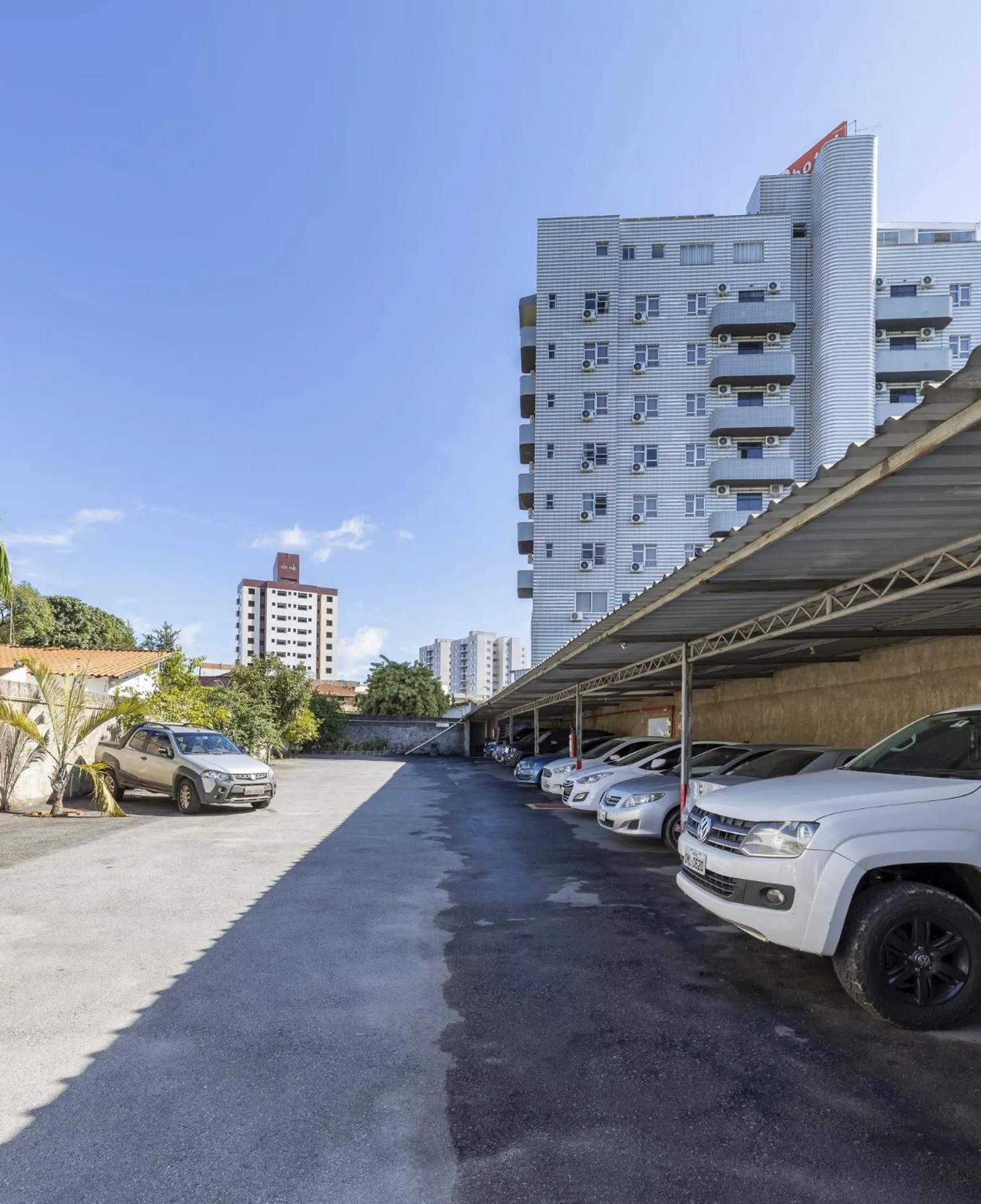Patio in Hotel Serra Negra