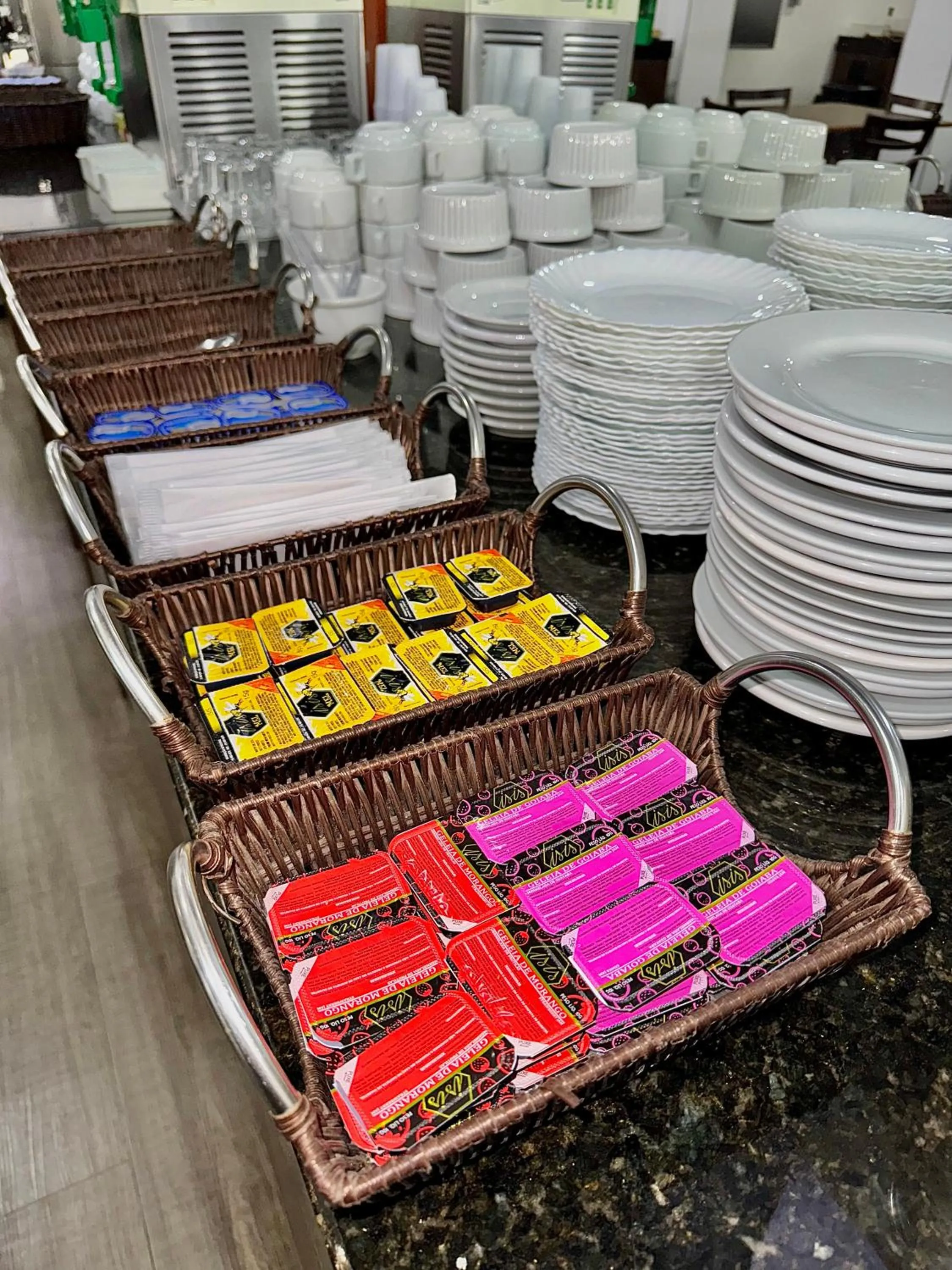 Buffet breakfast in Hotel Serra Negra