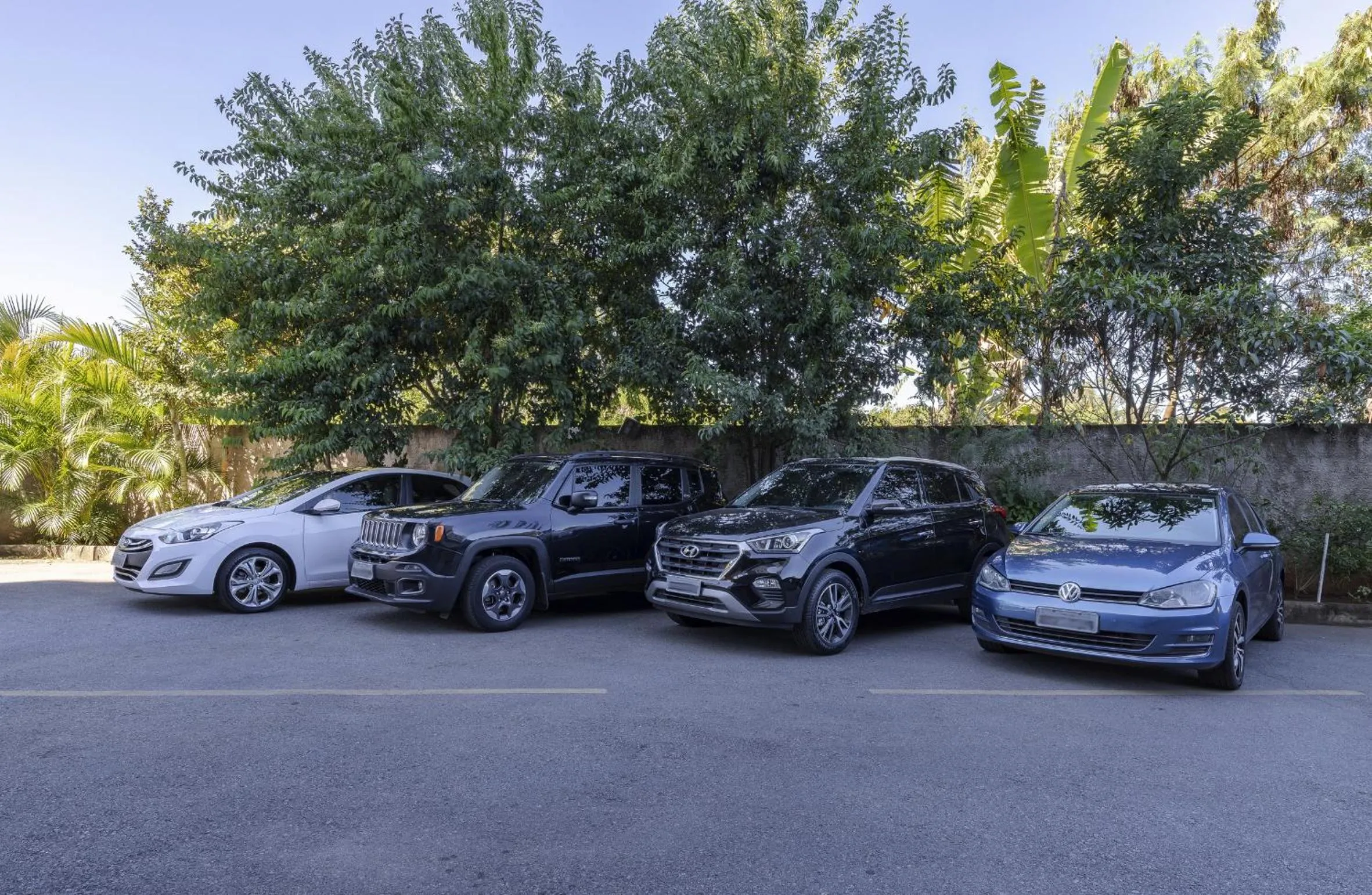 Patio in Hotel Serra Negra