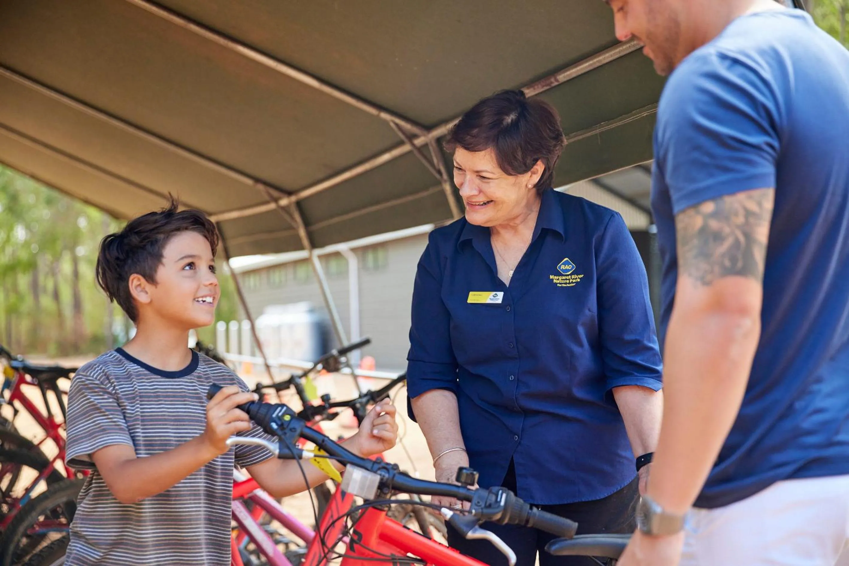 Cycling in RAC Margaret River Nature Park