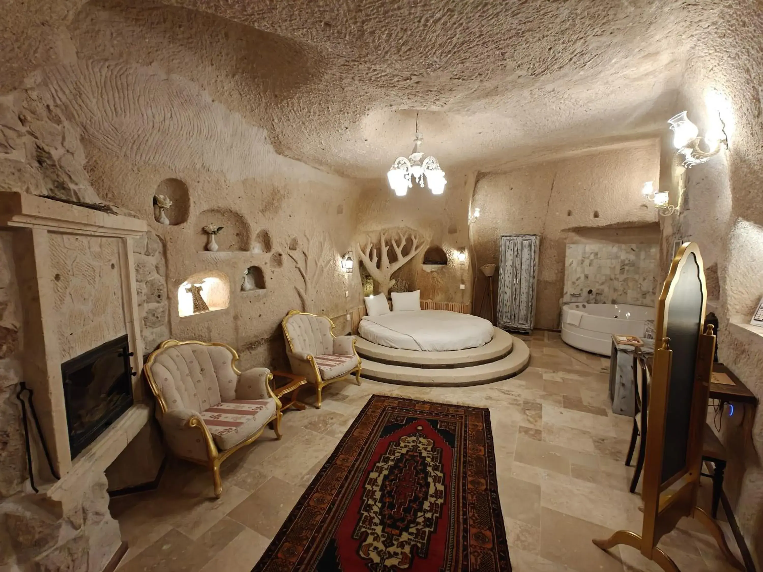 Family Room with Sauna in Karlık Cave Suite Cappadocia Family Room with Sauna in Karlık Cave Suite Cappadocia