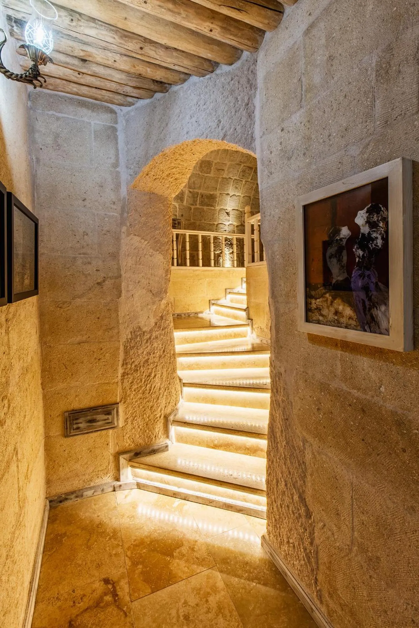 Bedroom in Karlık Cave Suite Cappadocia