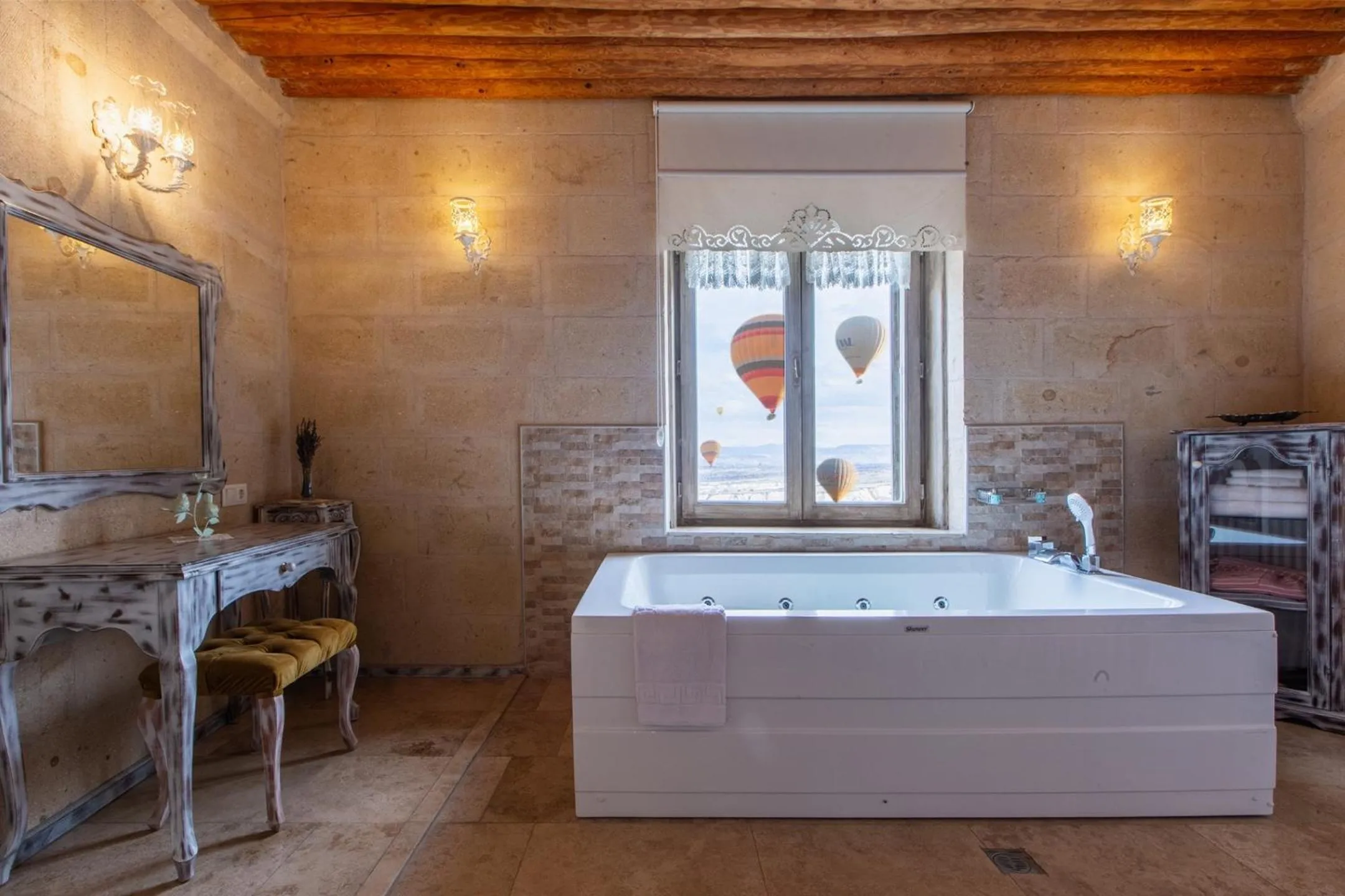 Bathroom in Karlık Cave Suite Cappadocia