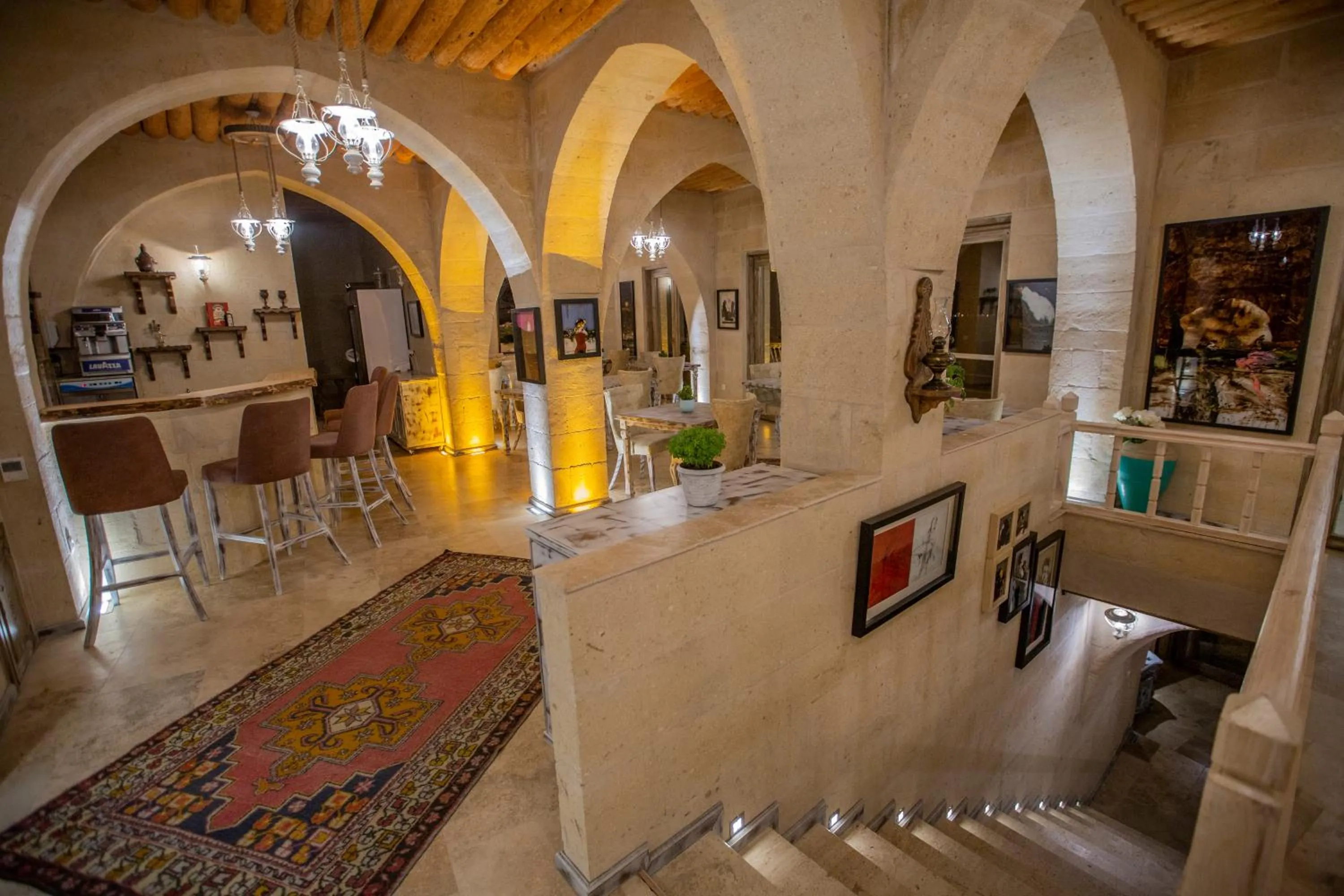 Lounge or bar in Karlık Cave Suite Cappadocia