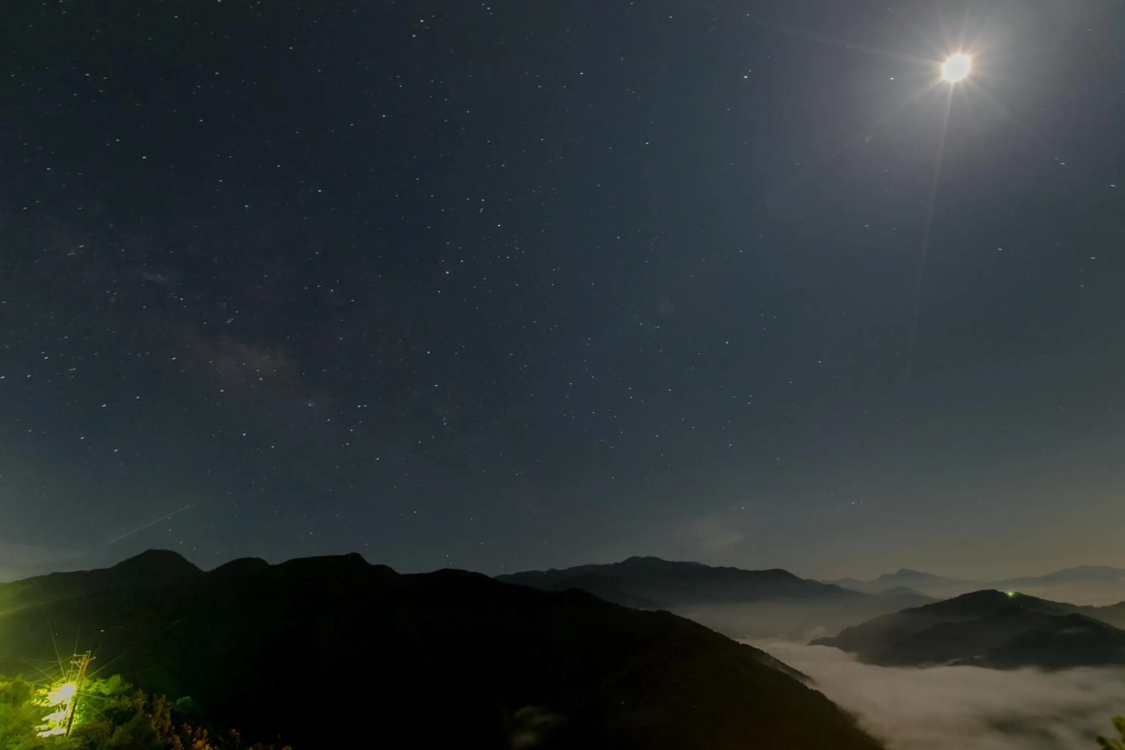 Night in Cingjing Brilliant Twins of Seattle