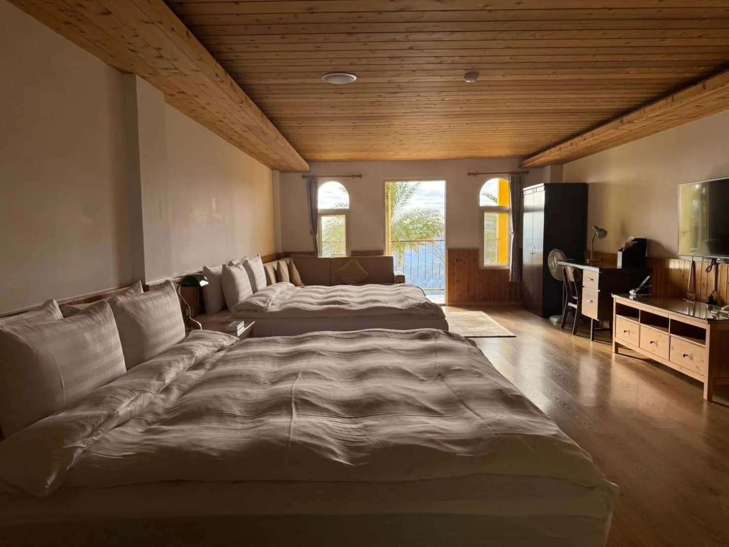 Bed in Cingjing Brilliant Twins of Seattle