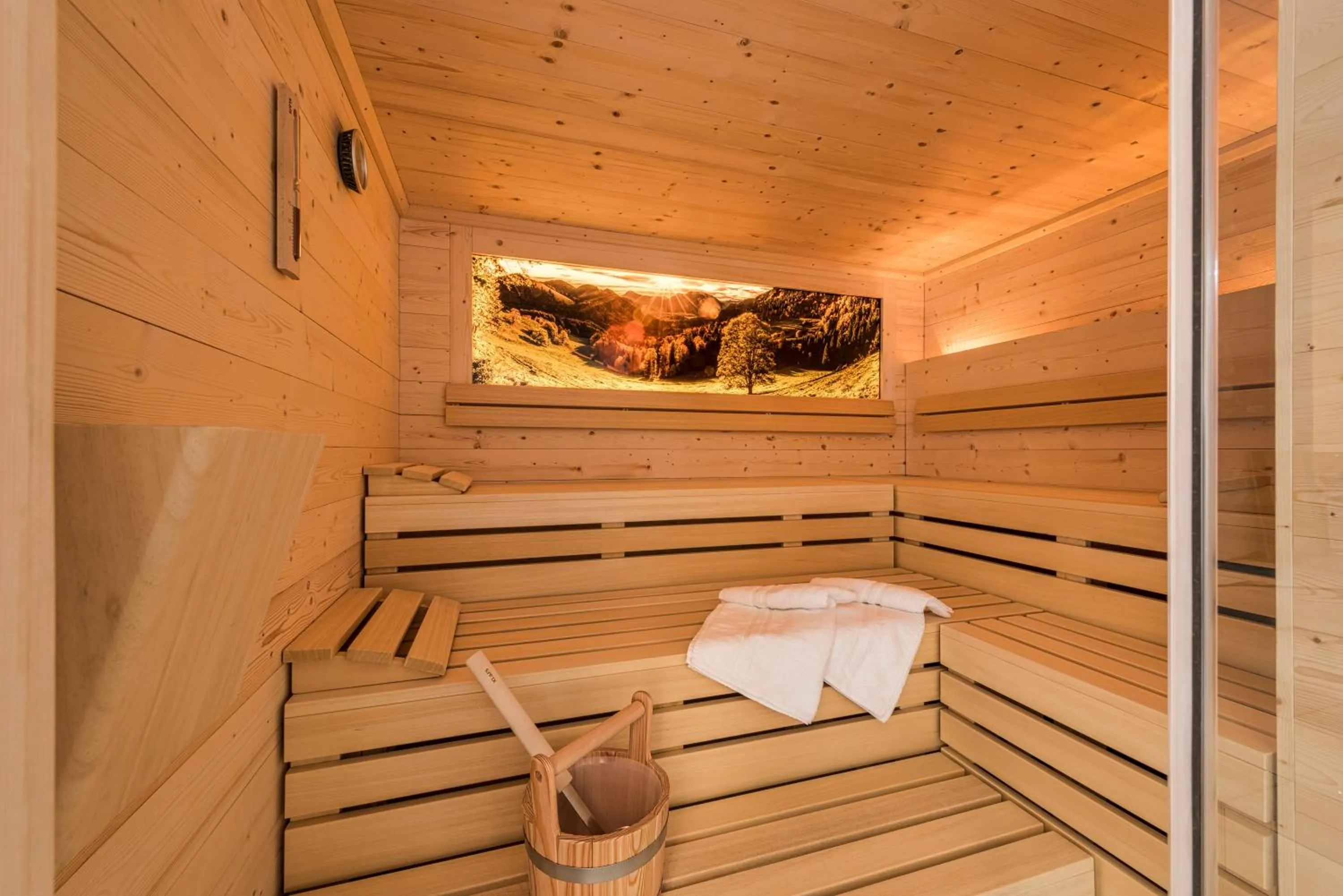 Sauna in Ruhpoldinger Hof - Hotel & Wellness