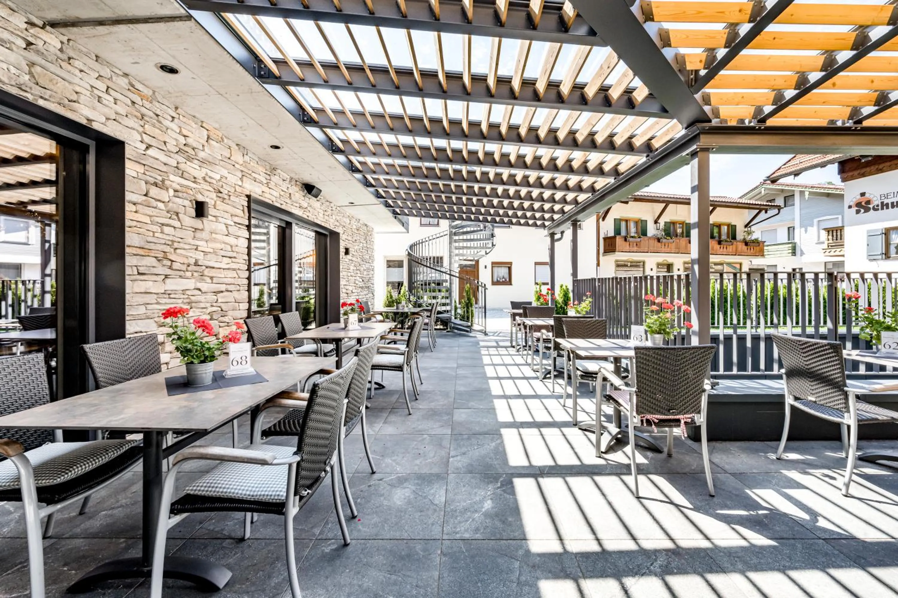 Patio in Ruhpoldinger Hof - Hotel & Wellness