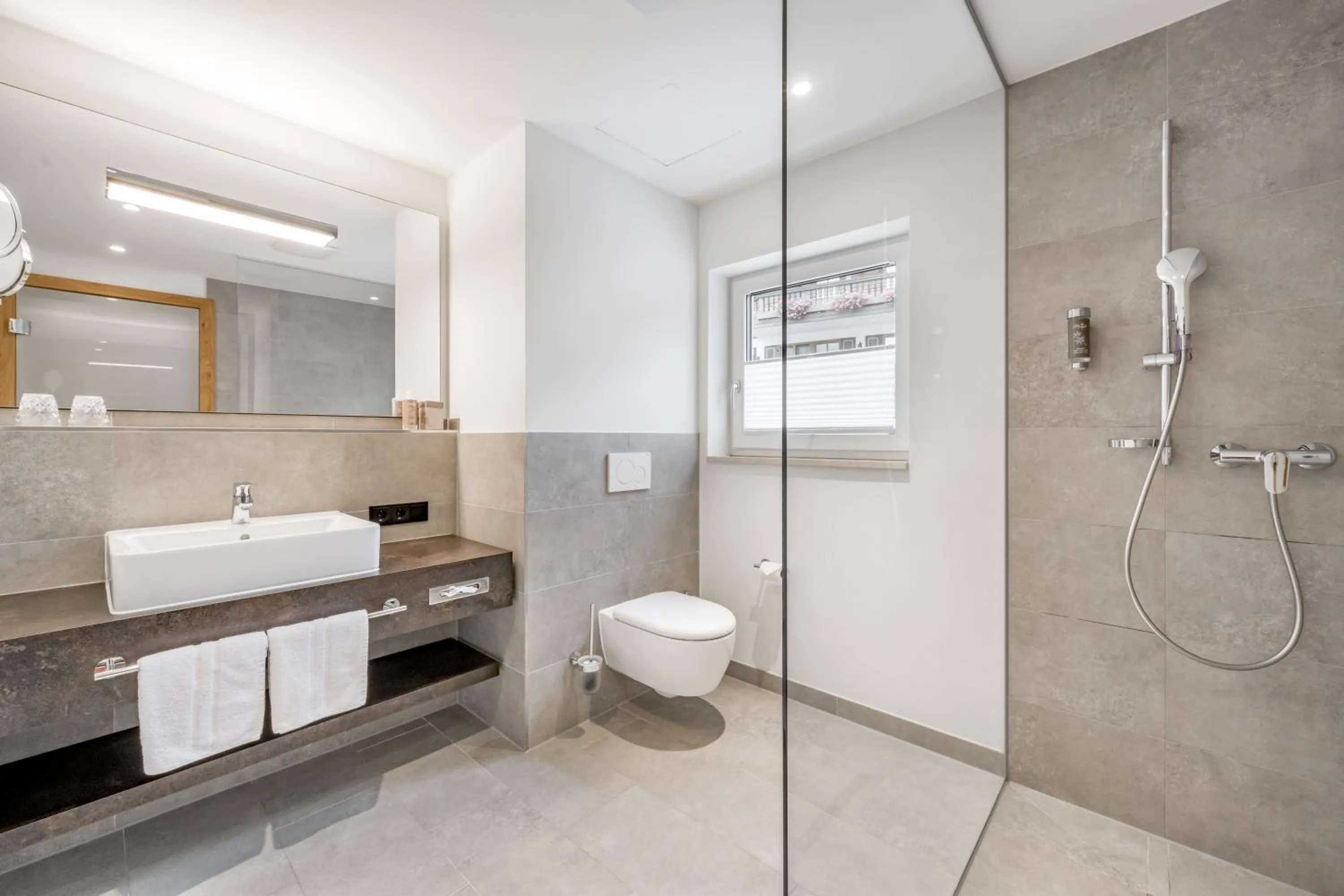 Bathroom in Ruhpoldinger Hof - Hotel & Wellness