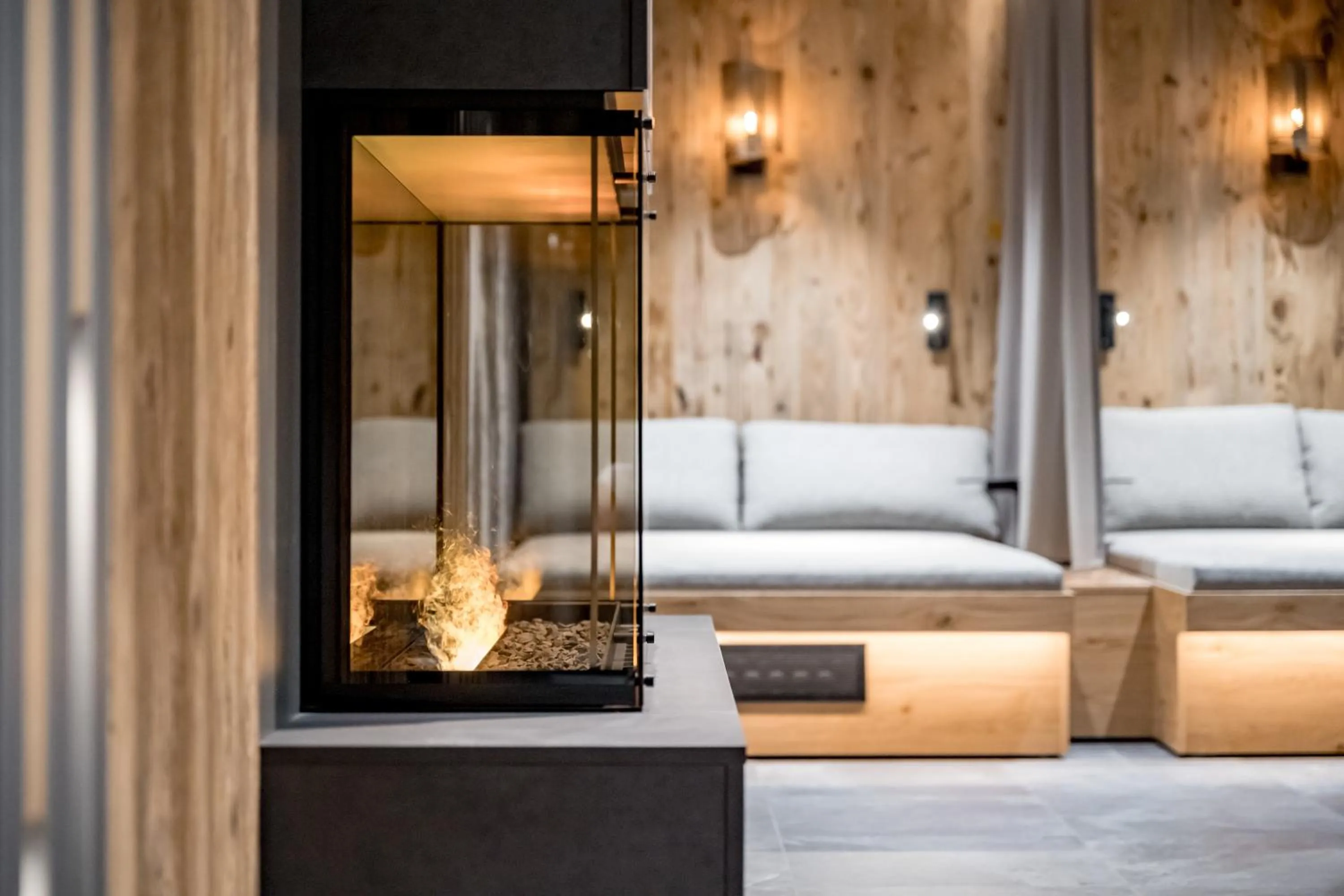 Sauna, Bed in Ruhpoldinger Hof - Hotel & Wellness