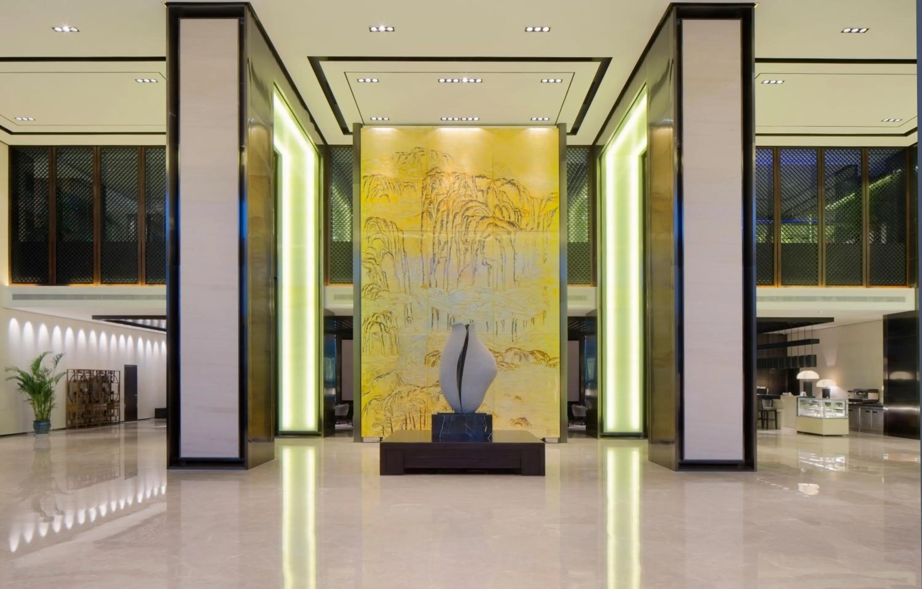 Decorative detail in Chongqing Ronghui Grand Hotel