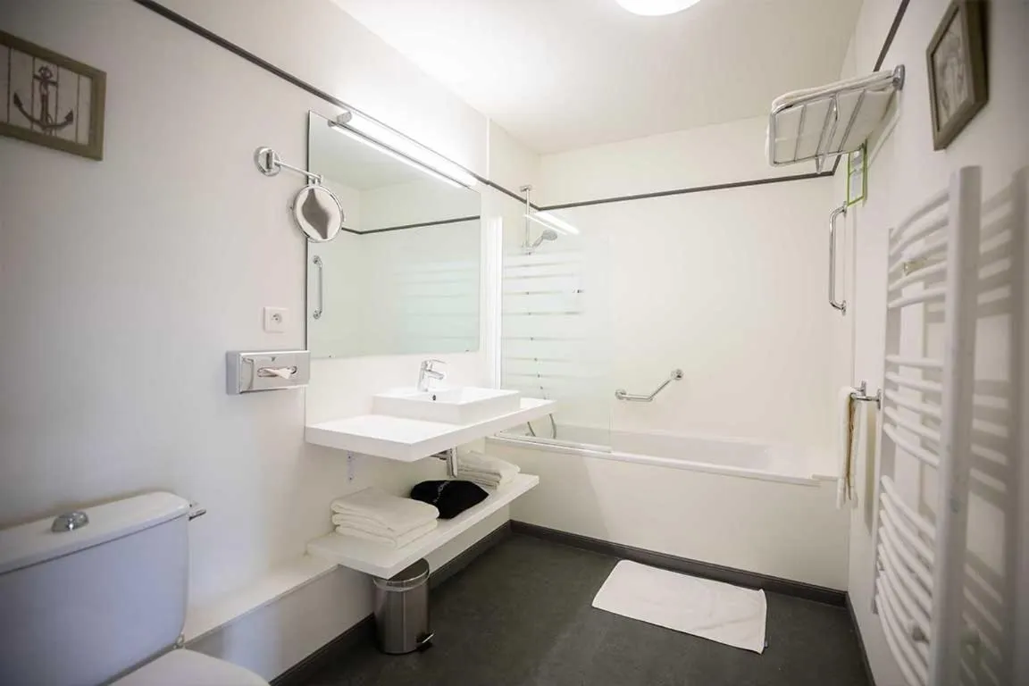 Bathroom in Club Wyndham Normandy