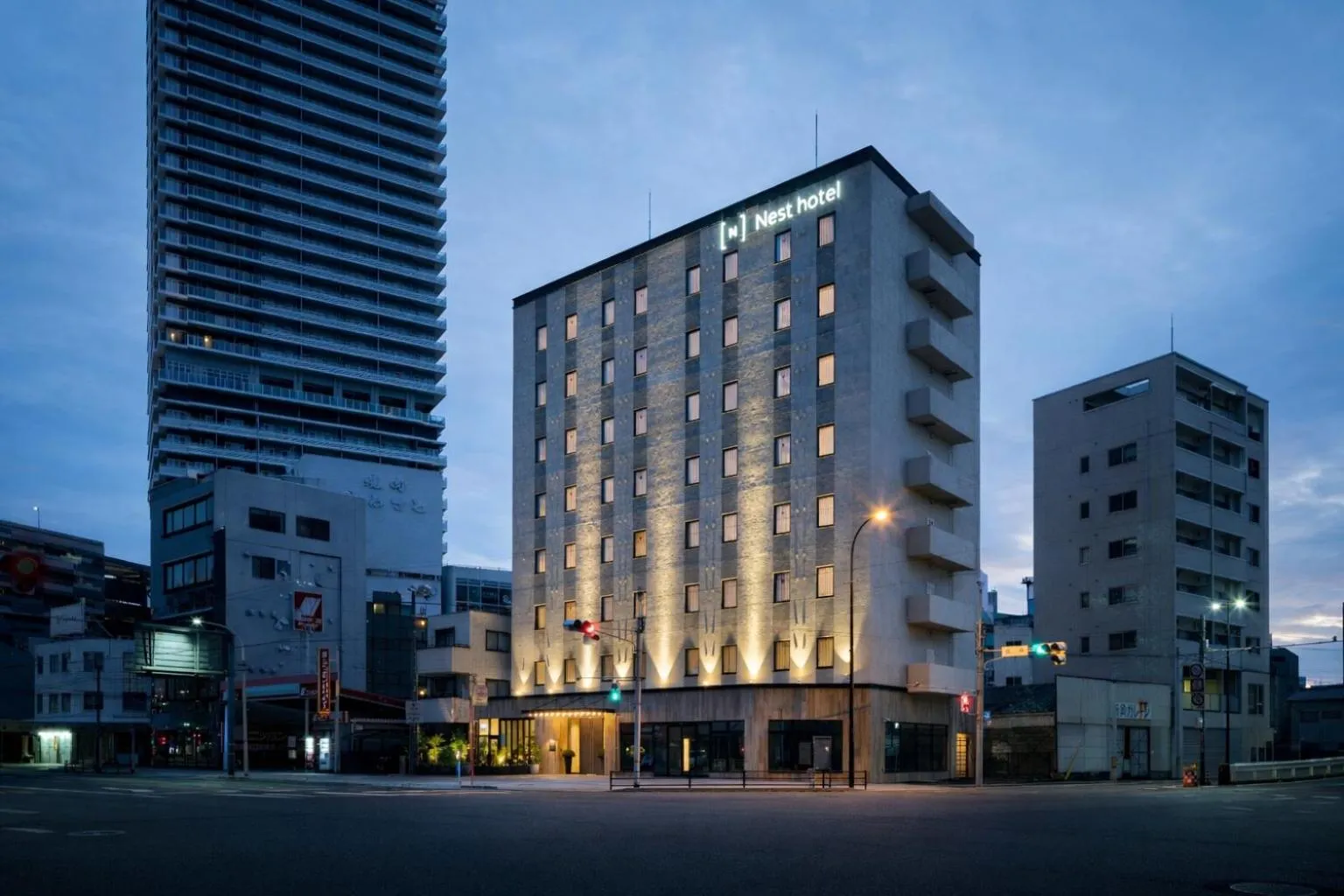 Property building in Nest Hotel Hiroshima Ekimae