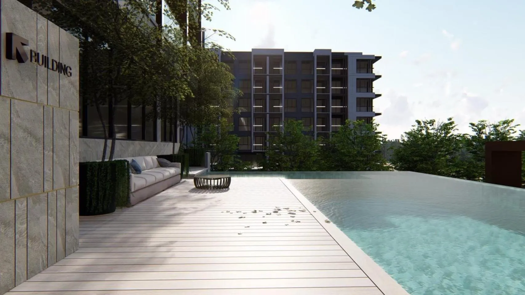 Swimming pool in Fortune Saeng Chan Beach Hotel Rayong - SHA Plus