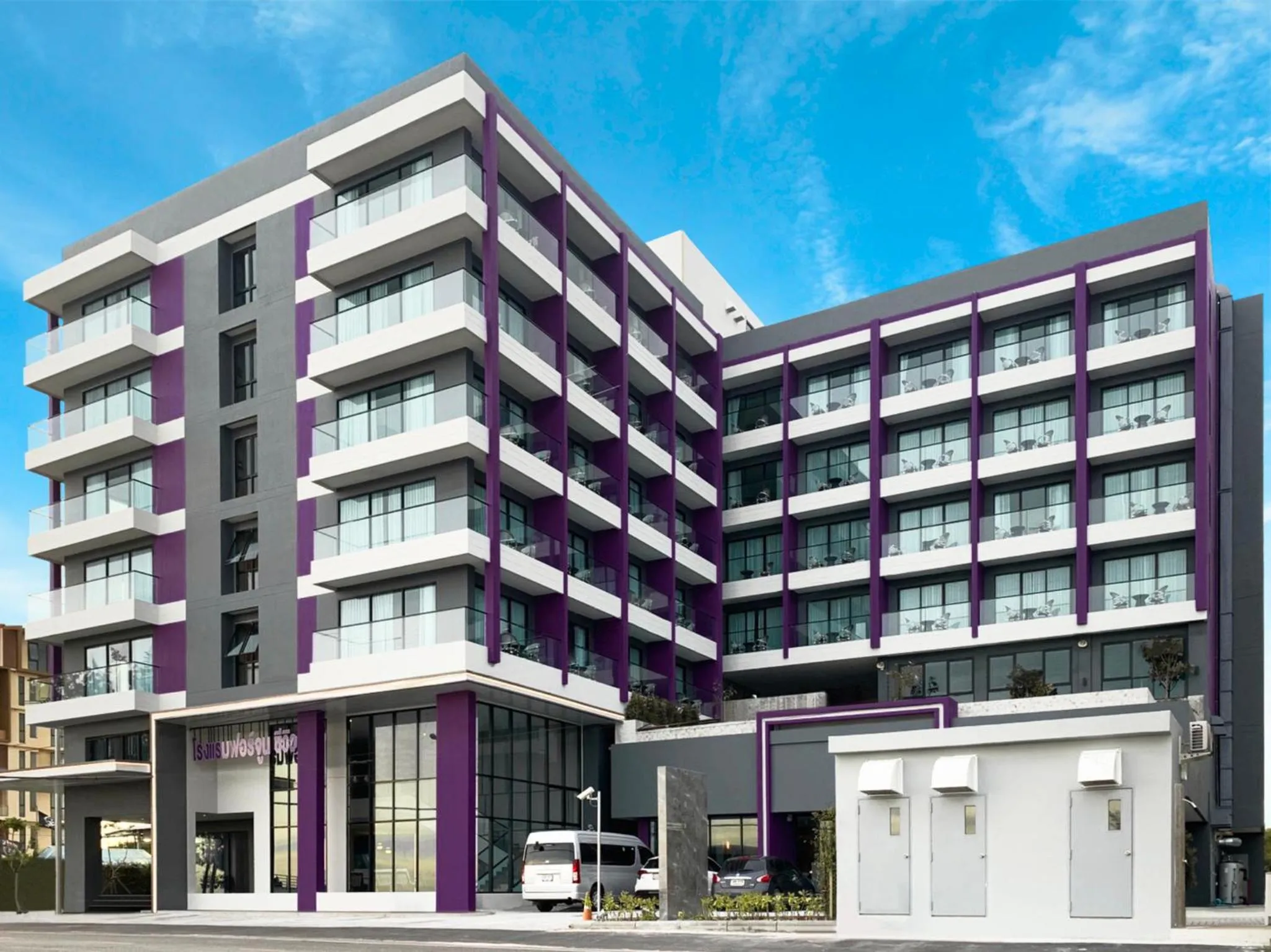 Property building in Fortune Saeng Chan Beach Hotel Rayong - SHA Plus