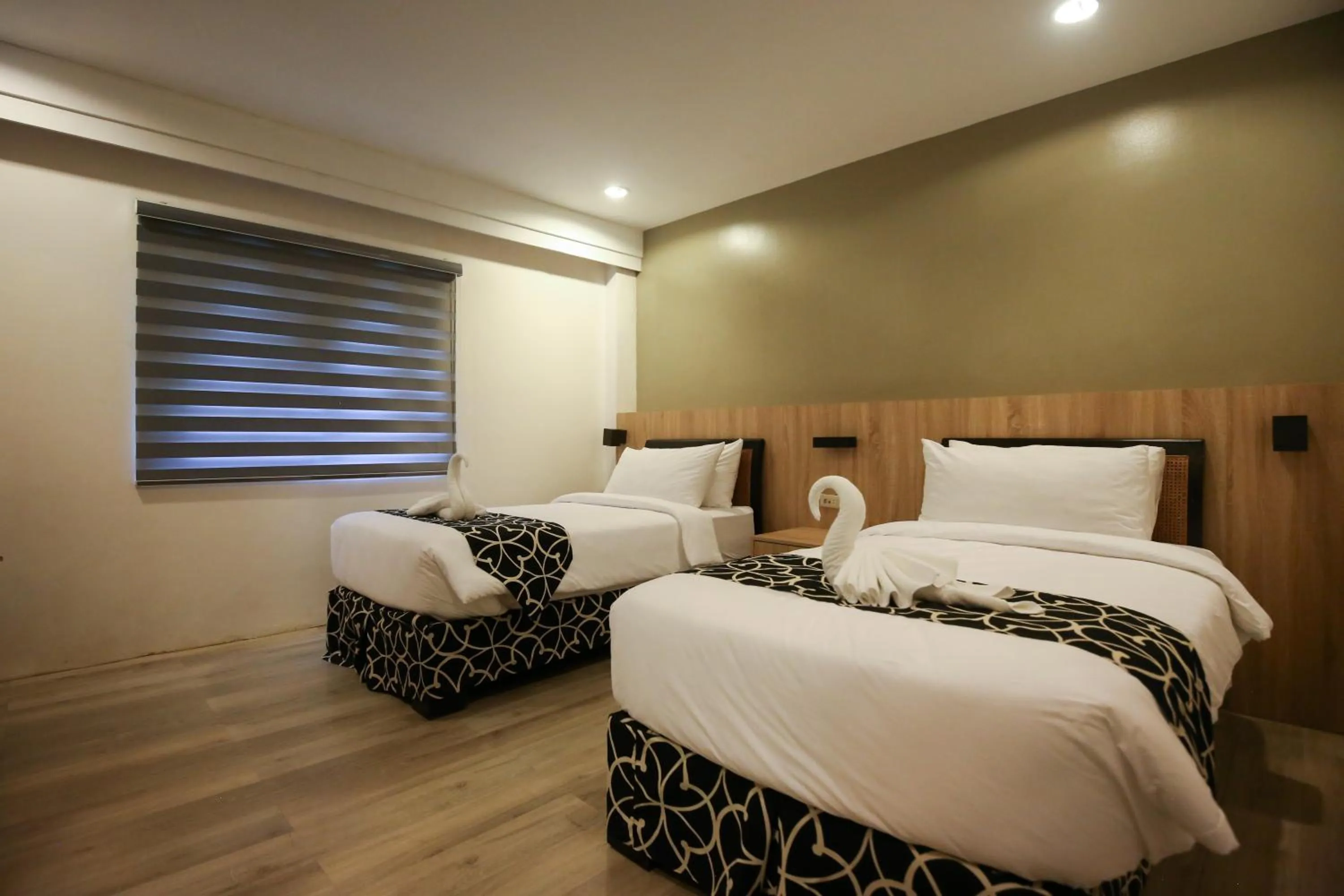 Bed in Forest Crest Nature Hotel and Resort Powered by ASTON