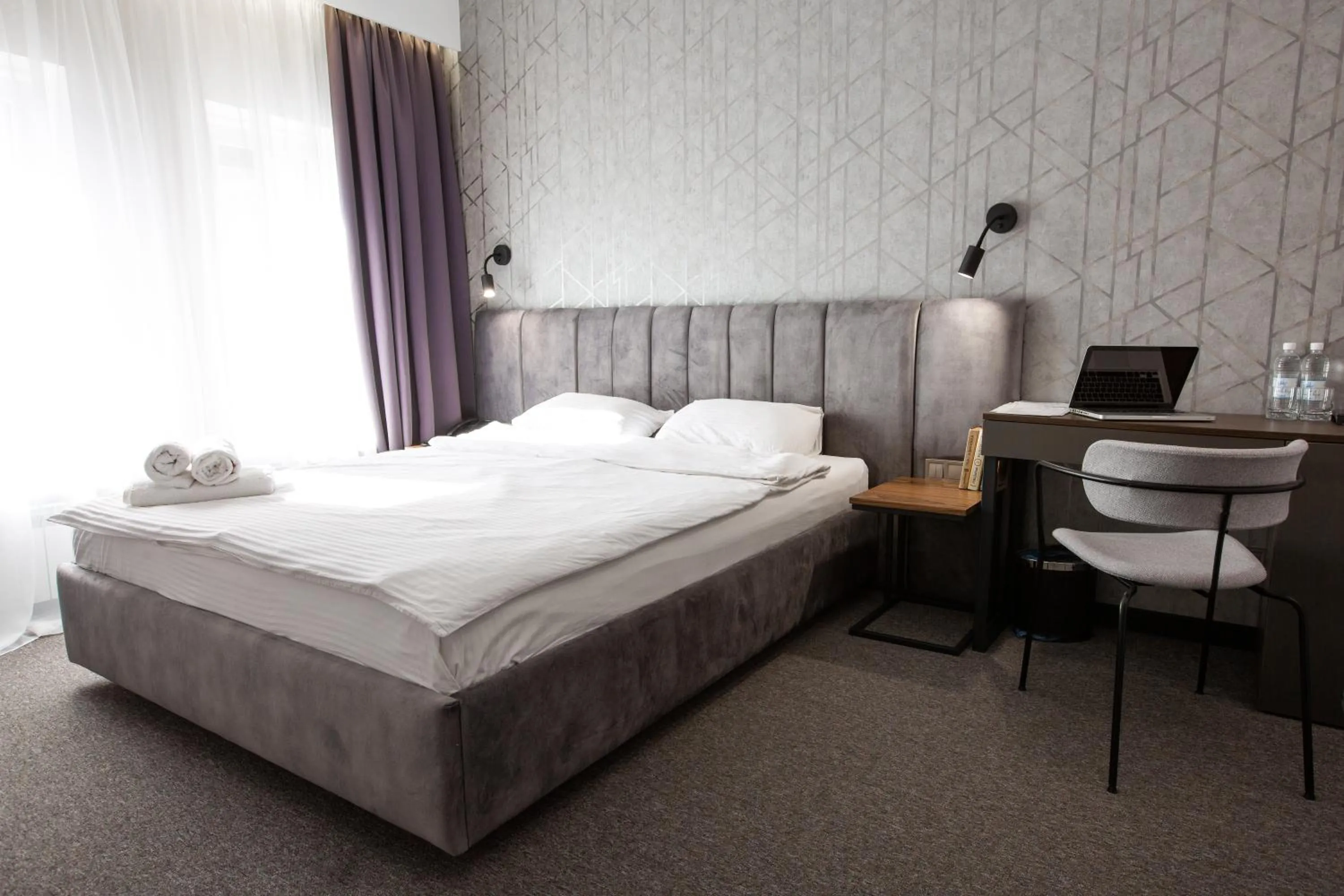 Bed in Kulikovskiy hotel