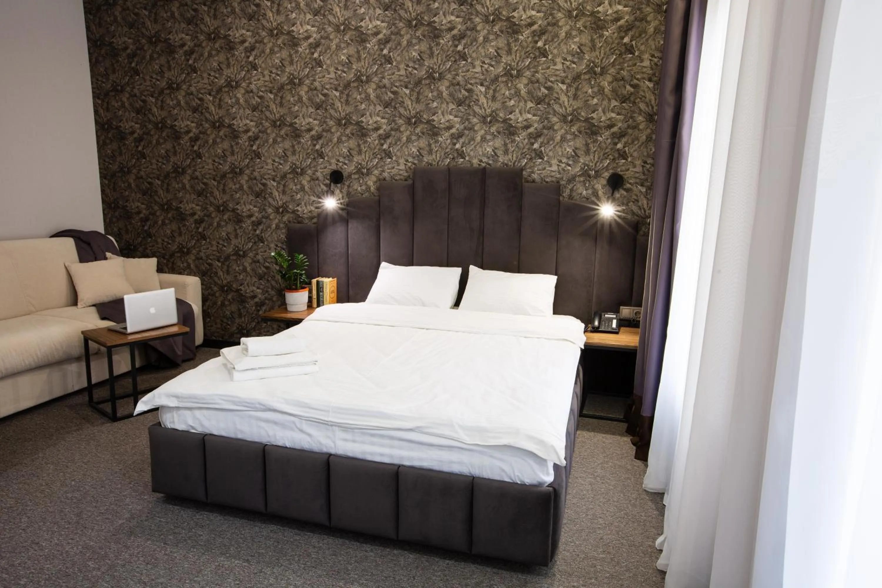 Bed in Kulikovskiy hotel