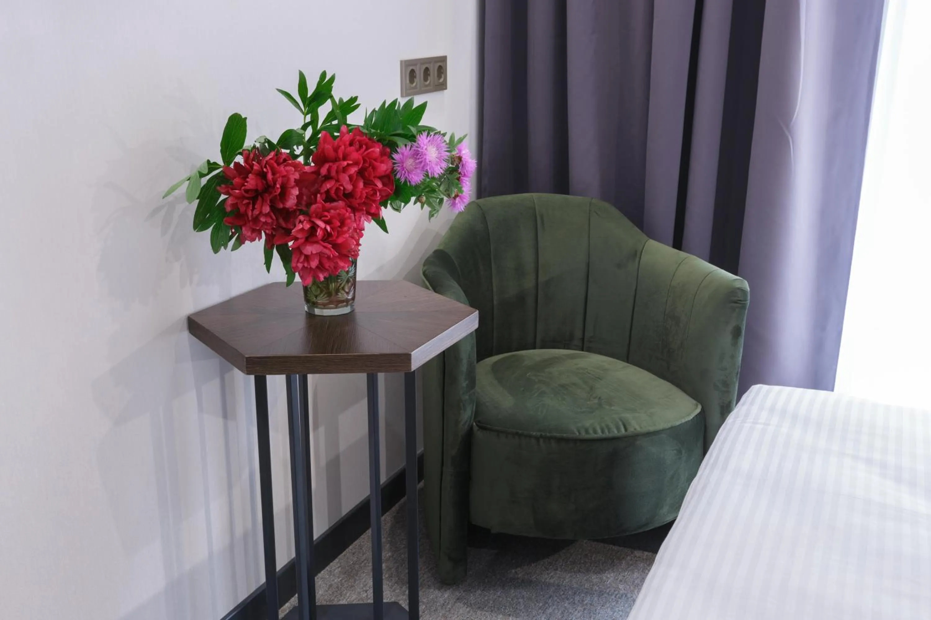 Bed in Kulikovskiy hotel