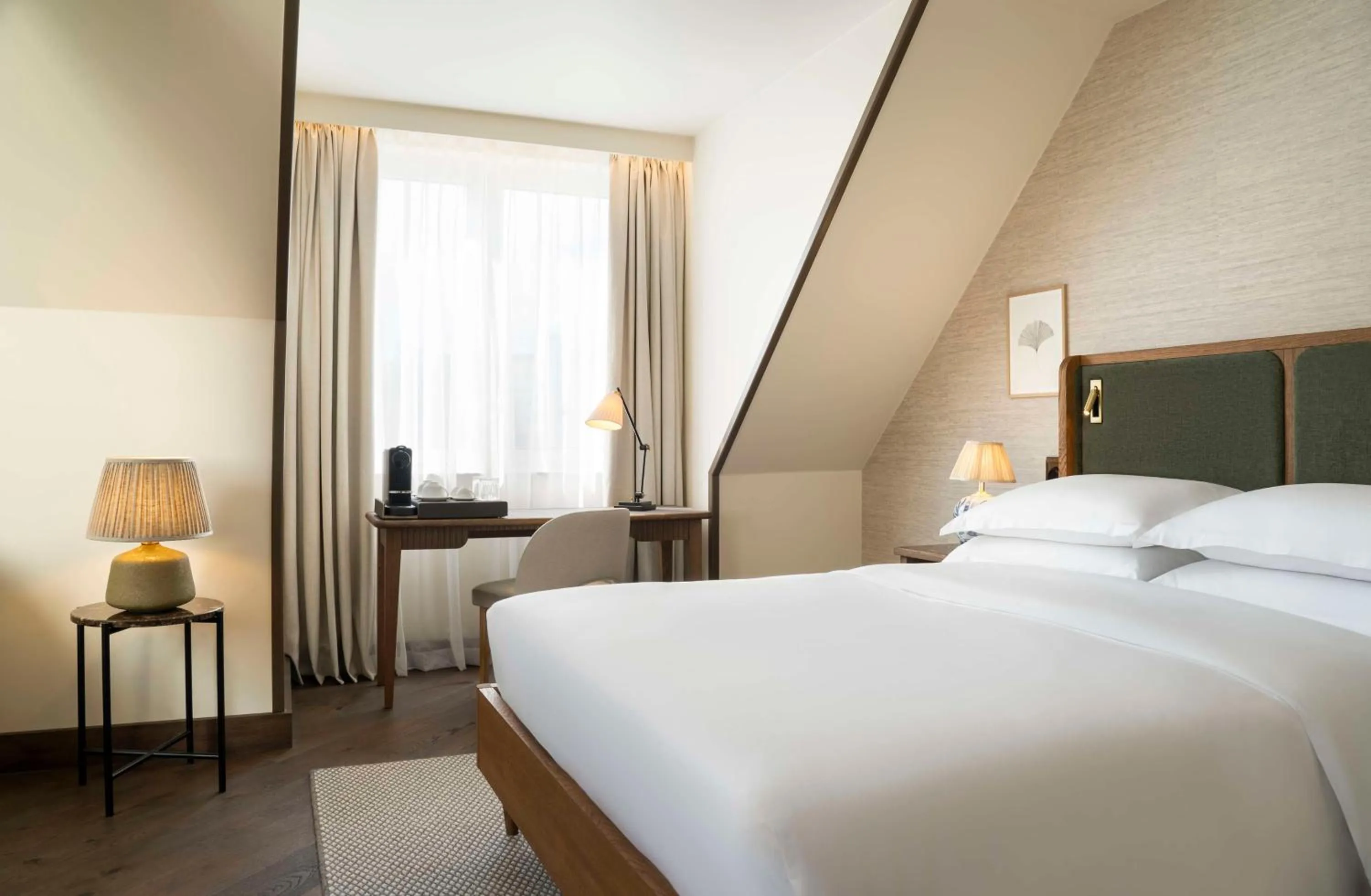 Photo of the whole room, Bed in Brunfels Hotel, in the Unbound Collection by Hyatt