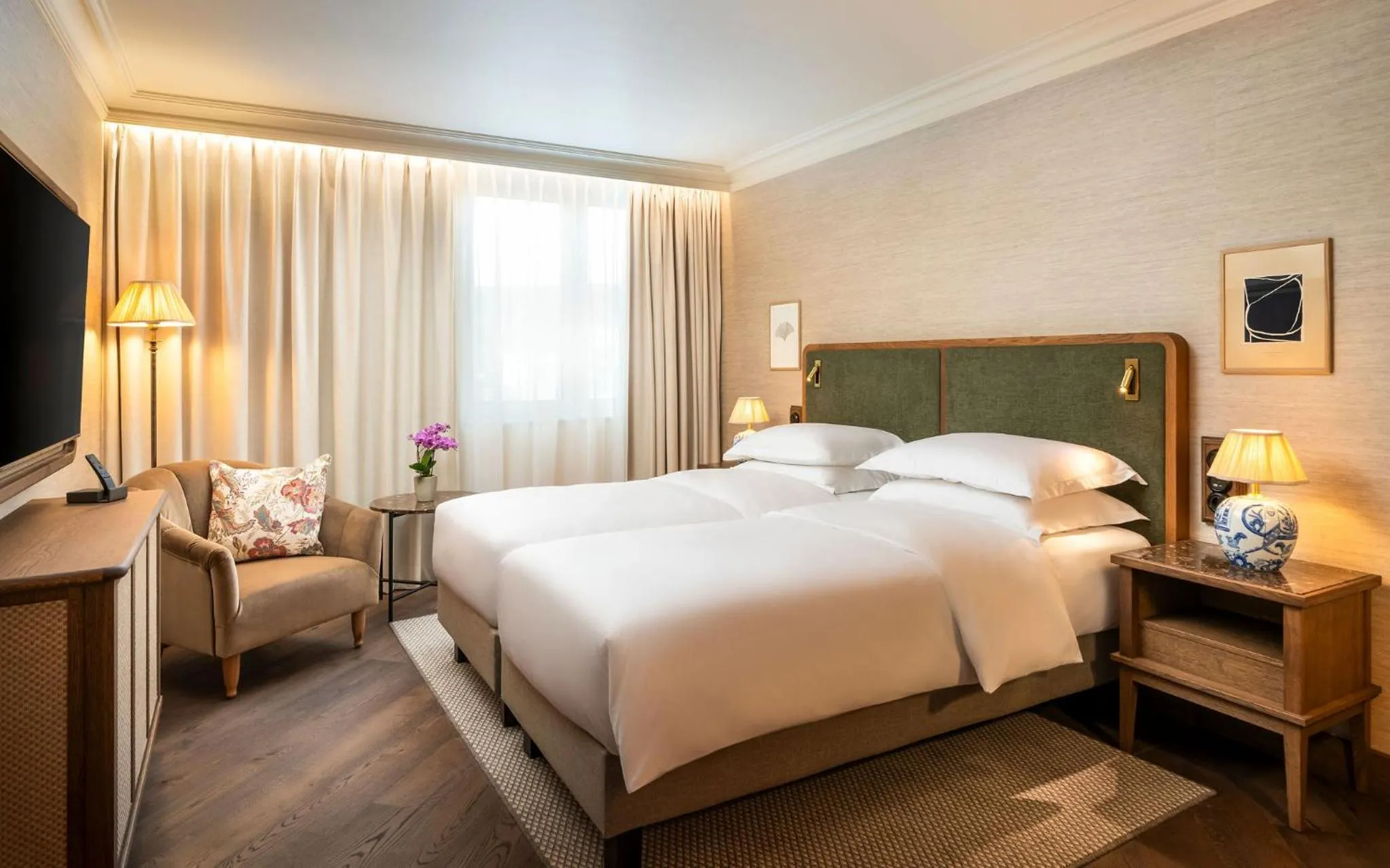 Photo of the whole room, Bed in Brunfels Hotel, in the Unbound Collection by Hyatt