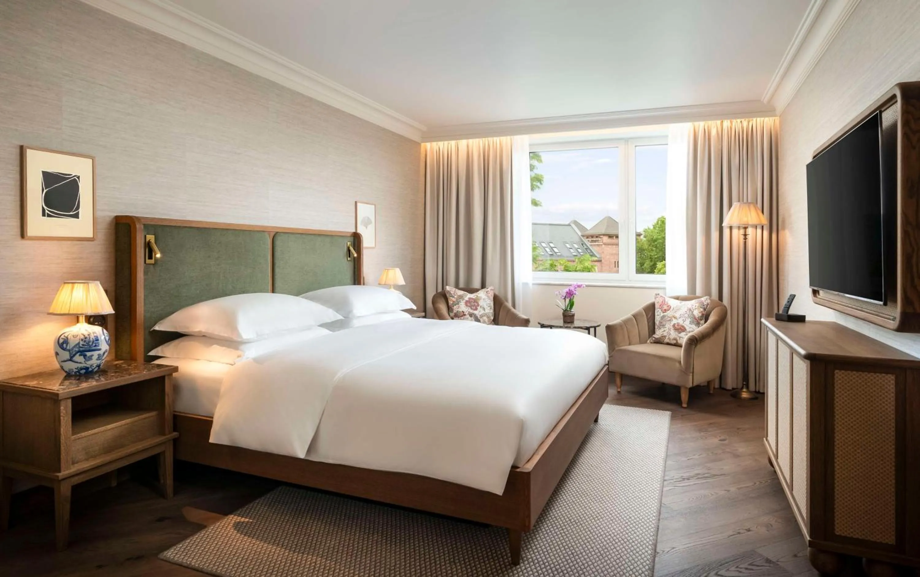 Bedroom, Bed in Brunfels Hotel, in the Unbound Collection by Hyatt