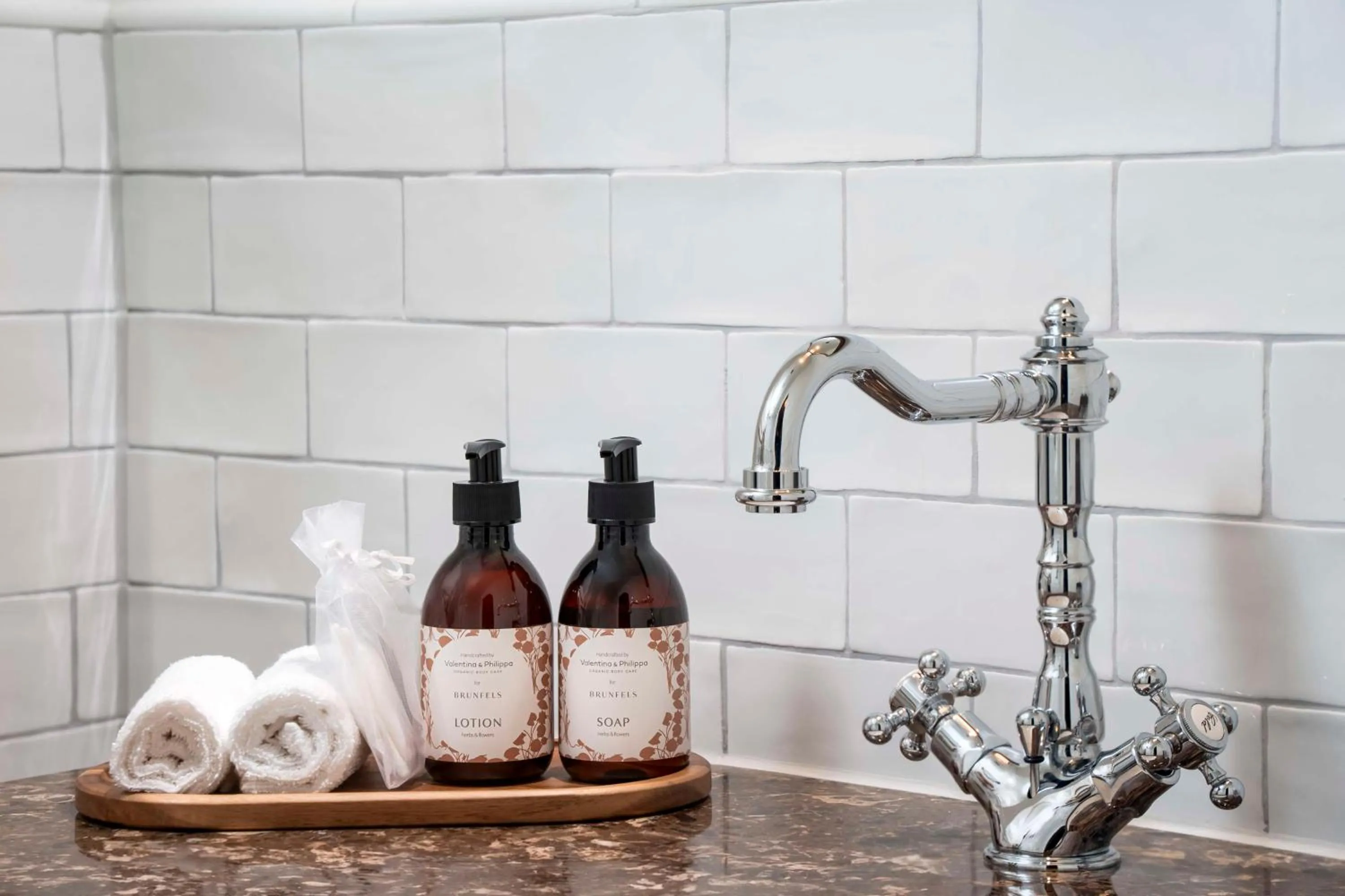 Bathroom in Brunfels Hotel, in the Unbound Collection by Hyatt