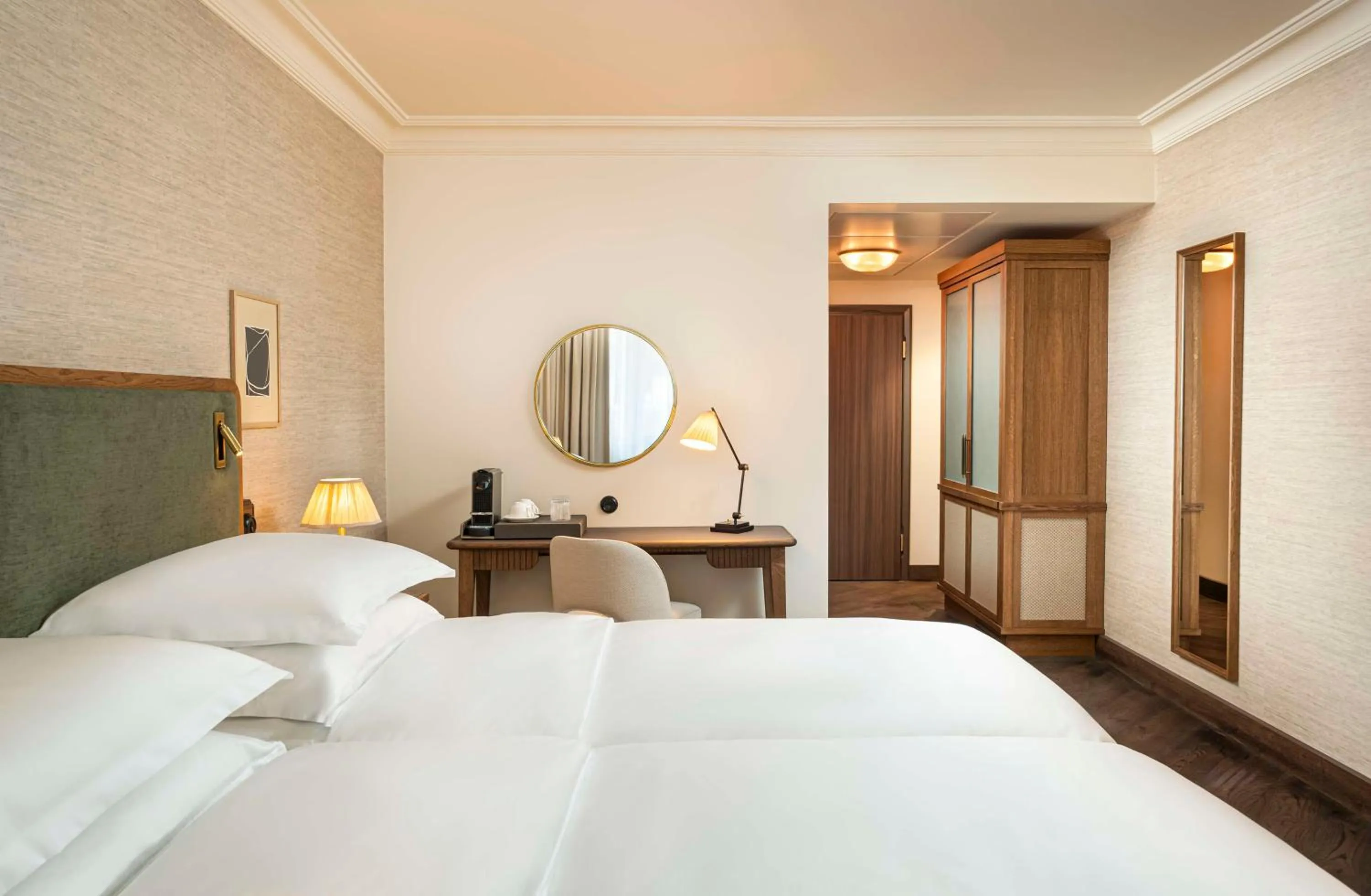 Bedroom, Bed in Brunfels Hotel, in the Unbound Collection by Hyatt