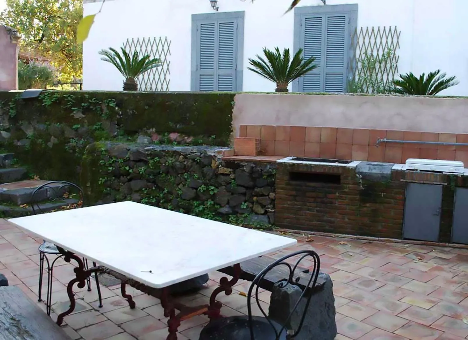 Patio in Case Zuccaro